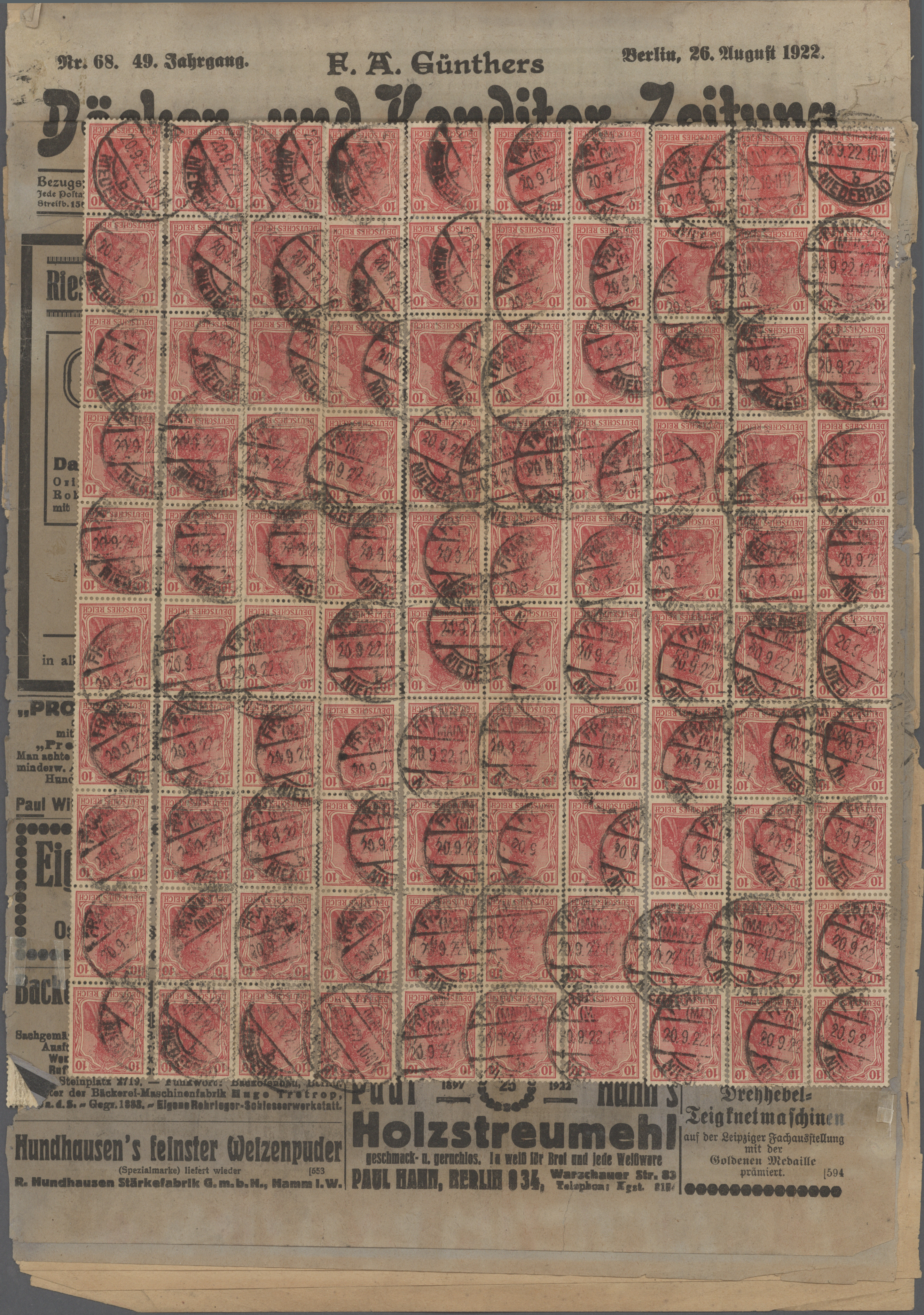 Lot 1009 - Deutsches Reich - Germania  -   Auction #211