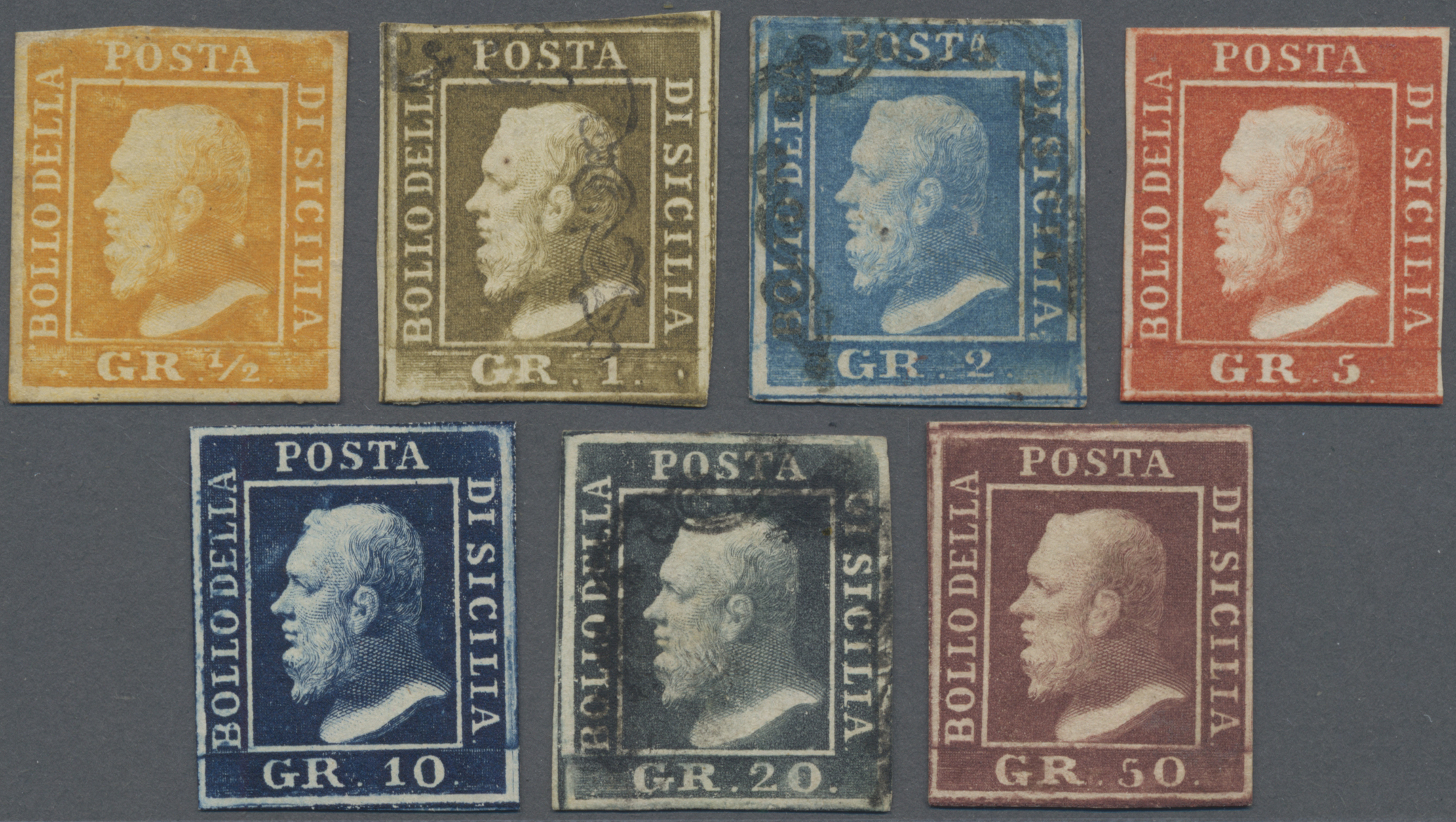 Lot 03468 - Italien - Altitalienische Staaten: Sizilien - Auktionshaus Christoph Gärtner GmbH & Co. KG 57th AUCTION - Day 2 Lot 03468 - Italien - Altitalienische Staaten: Sizilien - Auktionshaus Christoph Gärtner GmbH & Co. KG 57th AUCTION - Day 2