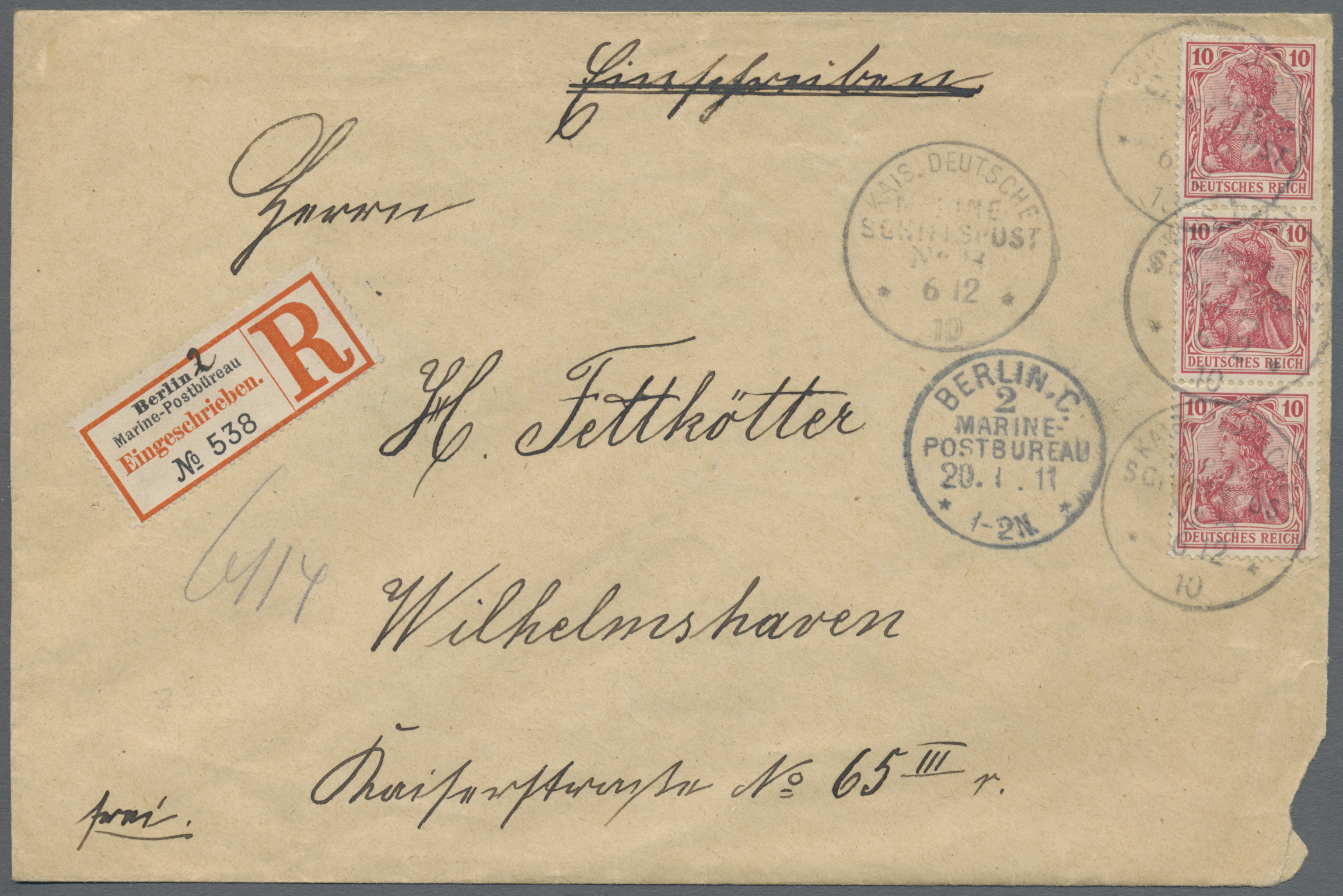 Lot 1308 - Deutsche Kolonien - Karolinen - Besonderheiten - Auktionshaus Edgar Mohrmann & Co. Internat. Briefmarken-Auktionen GmhH Auction #211 Lot 1308 - Deutsche Kolonien - Karolinen - Besonderheiten - Auktionshaus Edgar Mohrmann & Co. Internat. Briefmarken-Auktionen GmhH Auction #211