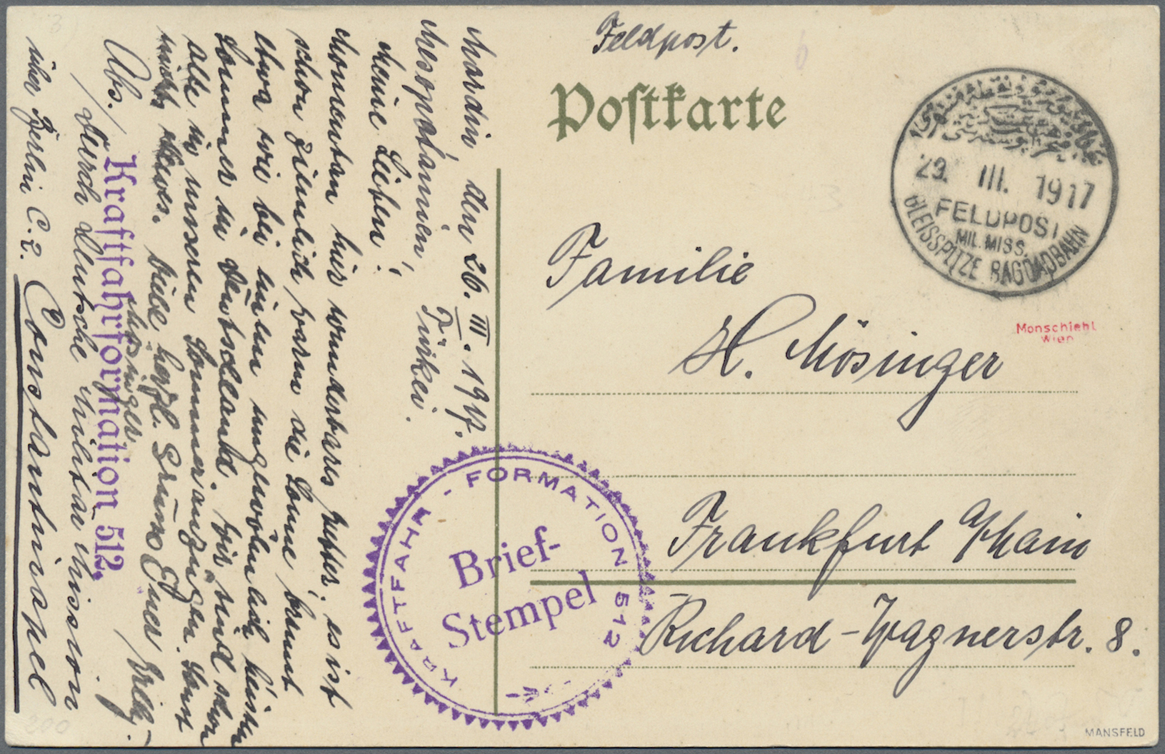 Lot 05659 - Militärmission in der Türkei - Auktionshaus Christoph Gärtner GmbH & Co. KG 57th AUCTION - Day 3 Lot 05659 - Militärmission in der Türkei - Auktionshaus Christoph Gärtner GmbH & Co. KG 57th AUCTION - Day 3