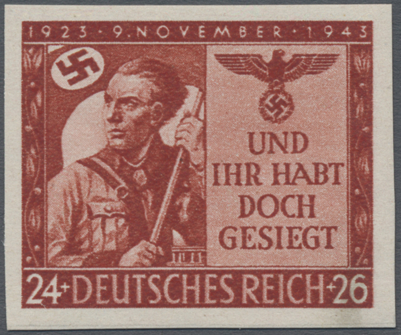 Lot 05252 - Deutsches Reich - 3. Reich - Auktionshaus Christoph Gärtner GmbH & Co. KG 57th AUCTION - Day 3 Lot 05252 - Deutsches Reich - 3. Reich - Auktionshaus Christoph Gärtner GmbH & Co. KG 57th AUCTION - Day 3