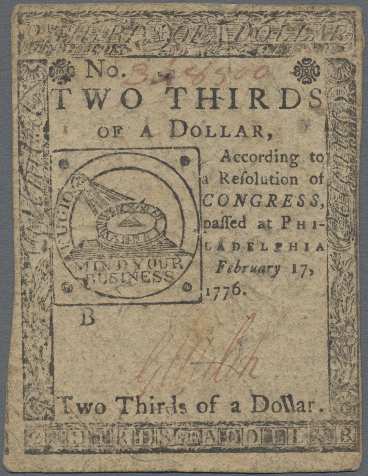 Lot 02838 - United States of America | Banknoten  -  Auktionshaus Christoph Gärtner GmbH & Co. KG Sale #45 Banknotes Worldwide