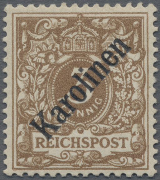 Lot 05779 - Deutsche Kolonien - Karolinen - Auktionshaus Christoph Gärtner GmbH & Co. KG 57th AUCTION - Day 3 Lot 05779 - Deutsche Kolonien - Karolinen - Auktionshaus Christoph Gärtner GmbH & Co. KG 57th AUCTION - Day 3