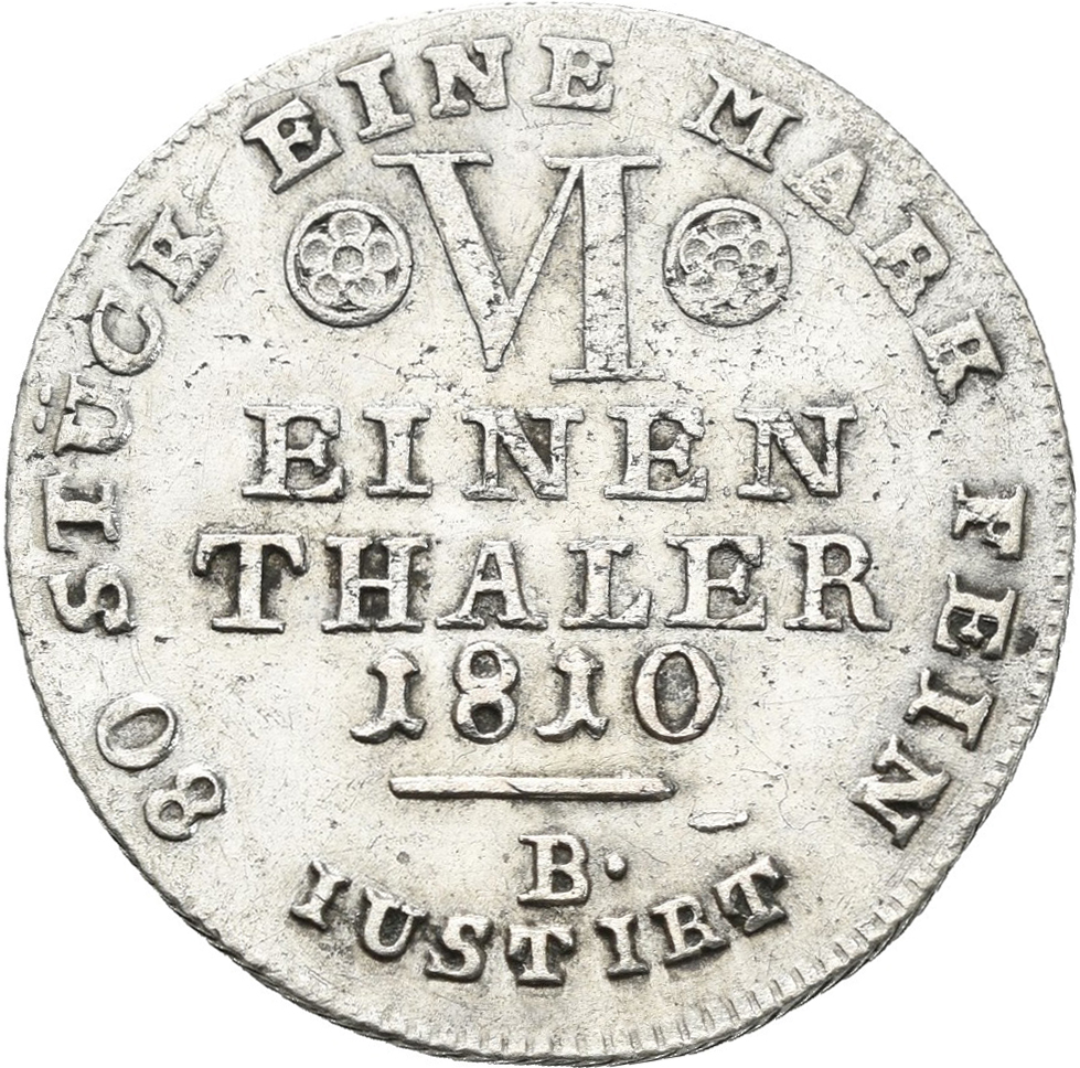 Lot 13329 - Westphalen | Altdeutschland und RDR 1800 - 1871 - Auktionshaus Christoph Gärtner GmbH & Co. KG 53rd AUCTION - Day 6 Coins & Banknotes Lot 13329 - Westphalen | Altdeutschland und RDR 1800 - 1871 - Auktionshaus Christoph Gärtner GmbH & Co. KG 53rd AUCTION - Day 6 Coins & Banknotes
