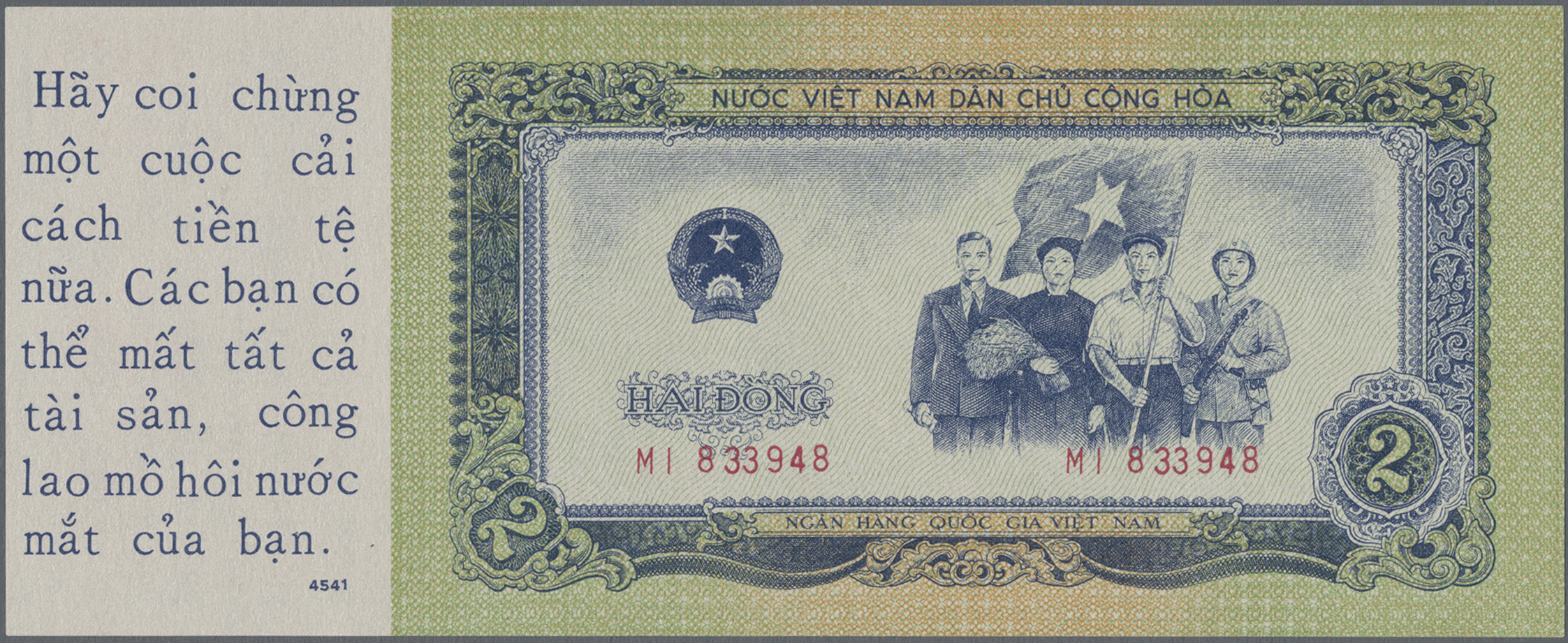 Lot 01642 - Vietnam | Banknoten  -  Auktionshaus Christoph Gärtner GmbH & Co. KG 58th AUCTION - Day 1
