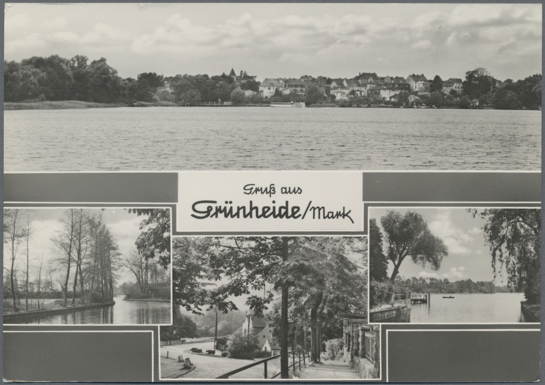 Stamp Auction Ansichtskarten Brandenburg Sale 46 Single lots Germany and picture post