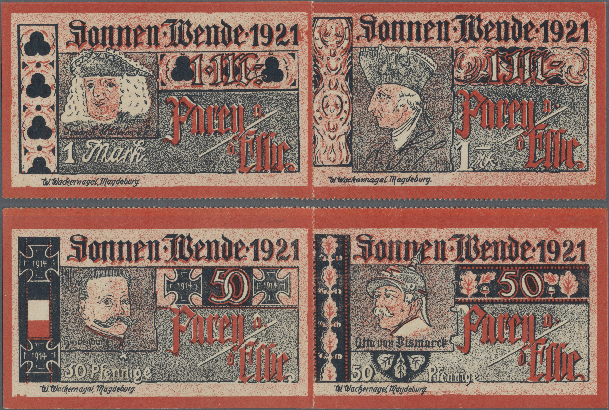 Lot 01885 - Deutschland - Notgeld - Sachsen-Anhalt | Banknoten - Auktionshaus Christoph Gärtner GmbH & Co. KG 58th AUCTION - Day 1 Lot 01885 - Deutschland - Notgeld - Sachsen-Anhalt | Banknoten - Auktionshaus Christoph Gärtner GmbH & Co. KG 58th AUCTION - Day 1