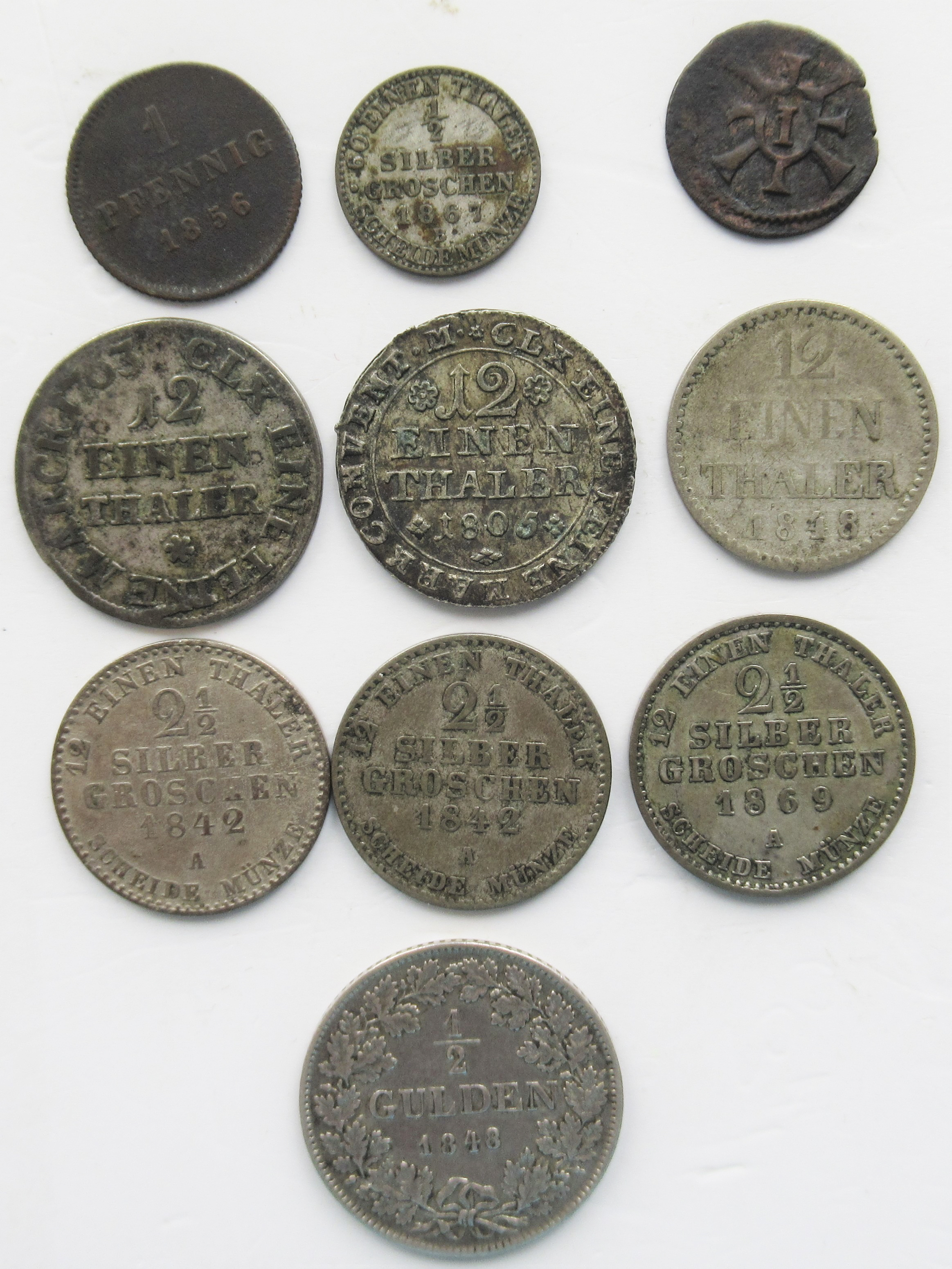 Lot 13442 - Altdeutschland und RDR 1800 - 1871 | Münzen - Auktionshaus Christoph Gärtner GmbH & Co. KG 53rd AUCTION - Day 6 Coins & Banknotes Lot 13442 - Altdeutschland und RDR 1800 - 1871 | Münzen - Auktionshaus Christoph Gärtner GmbH & Co. KG 53rd AUCTION - Day 6 Coins & Banknotes