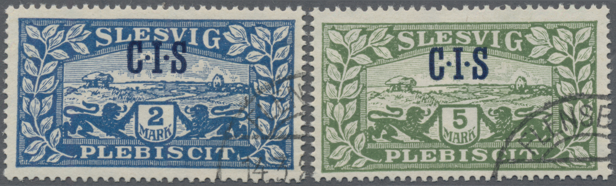 Lot 05570 - Deutsche Abstimmungsgebiete: Schleswig - Dienstmarken - Auktionshaus Christoph Gärtner GmbH & Co. KG 61st AUCTION - day 3 Lot 05570 - Deutsche Abstimmungsgebiete: Schleswig - Dienstmarken - Auktionshaus Christoph Gärtner GmbH & Co. KG 61st AUCTION - day 3
