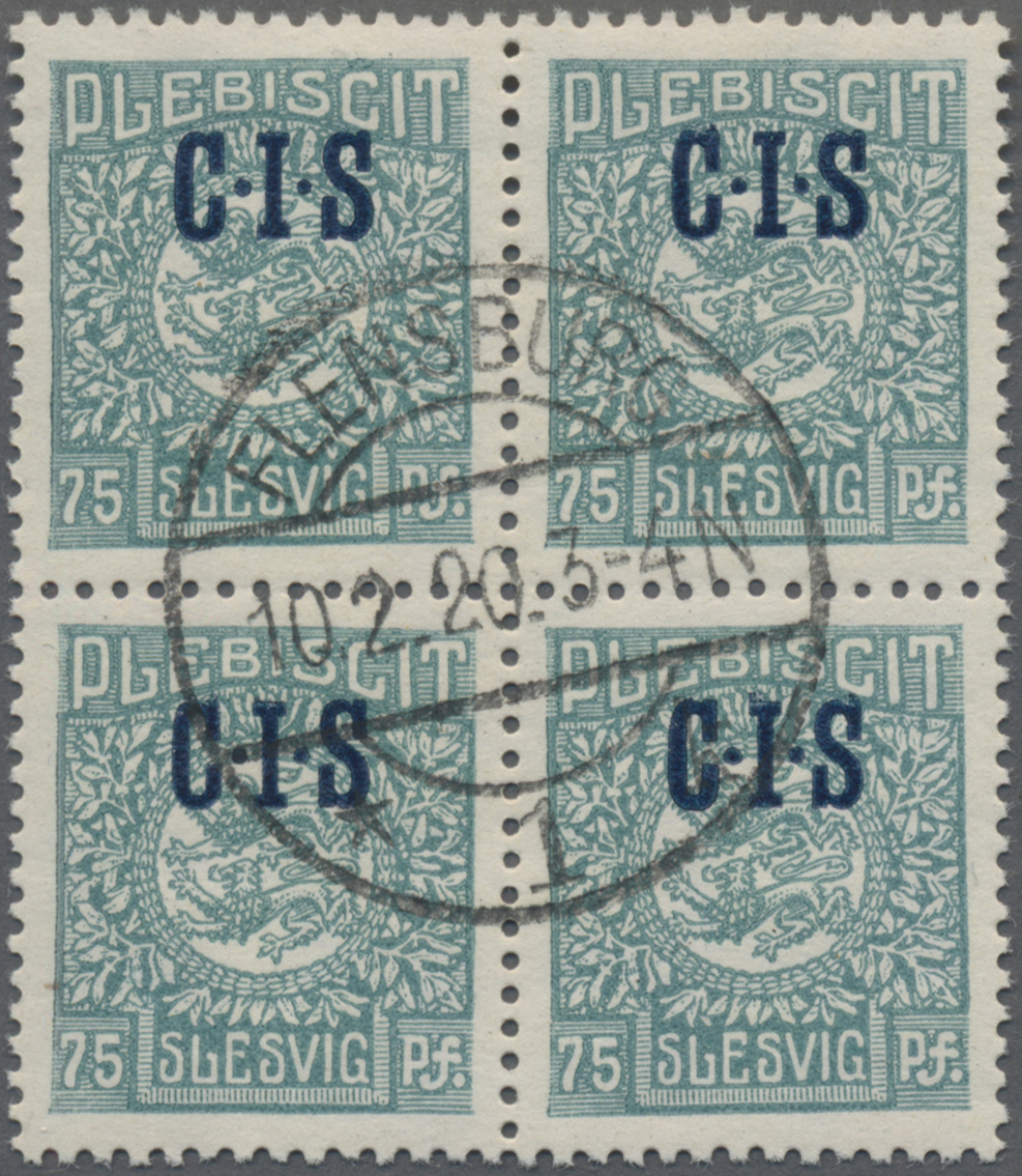 Lot 05567 - Deutsche Abstimmungsgebiete: Schleswig - Dienstmarken - Auktionshaus Christoph Gärtner GmbH & Co. KG 61st AUCTION - day 3 Lot 05567 - Deutsche Abstimmungsgebiete: Schleswig - Dienstmarken - Auktionshaus Christoph Gärtner GmbH & Co. KG 61st AUCTION - day 3