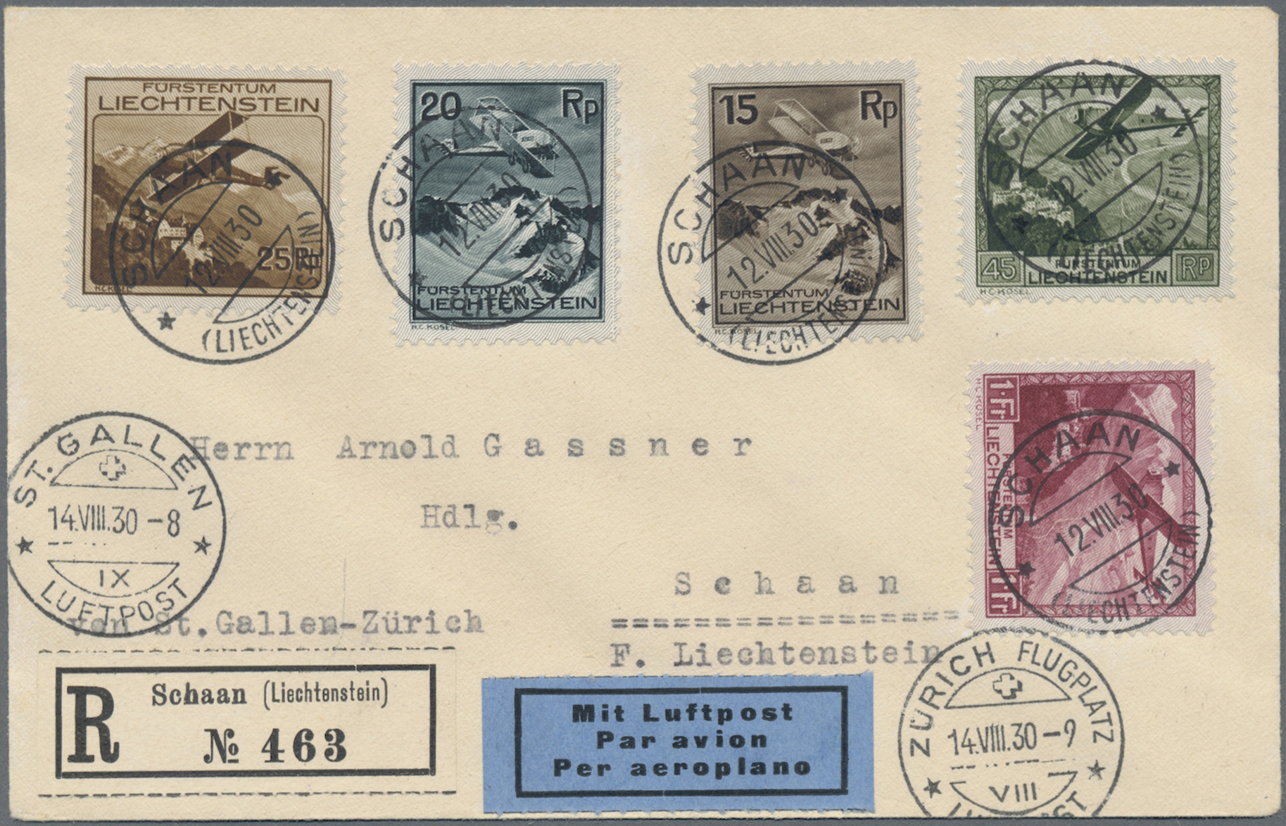 Lot 02999 - Liechtenstein - Auktionshaus Christoph Gärtner GmbH & Co. KG 58th AUCTION - Day 2 Lot 02999 - Liechtenstein - Auktionshaus Christoph Gärtner GmbH & Co. KG 58th AUCTION - Day 2