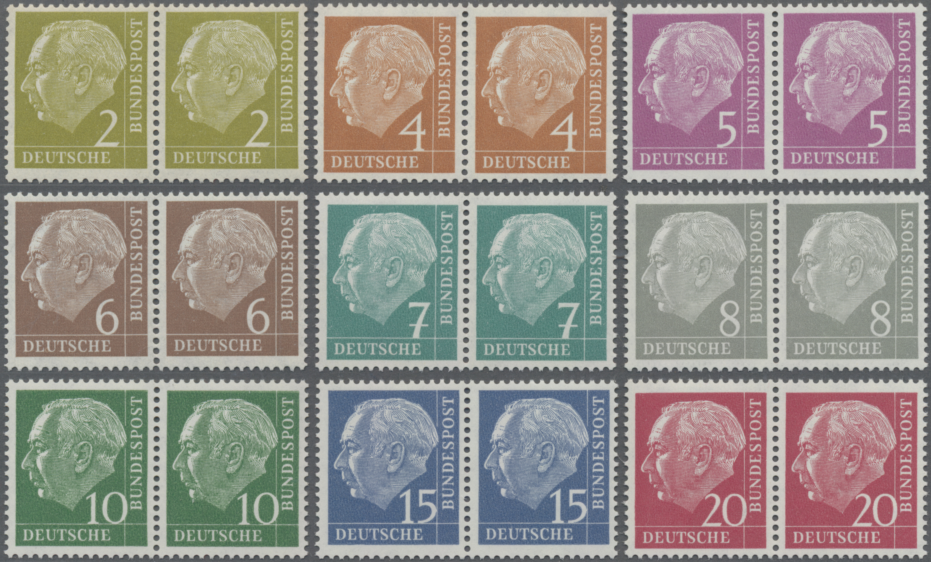 Lot 06758 - bundesrepublik deutschland - Auktionshaus Christoph Gärtner GmbH & Co. KG 55th AUCTION - Day 3 Lot 06758 - bundesrepublik deutschland - Auktionshaus Christoph Gärtner GmbH & Co. KG 55th AUCTION - Day 3