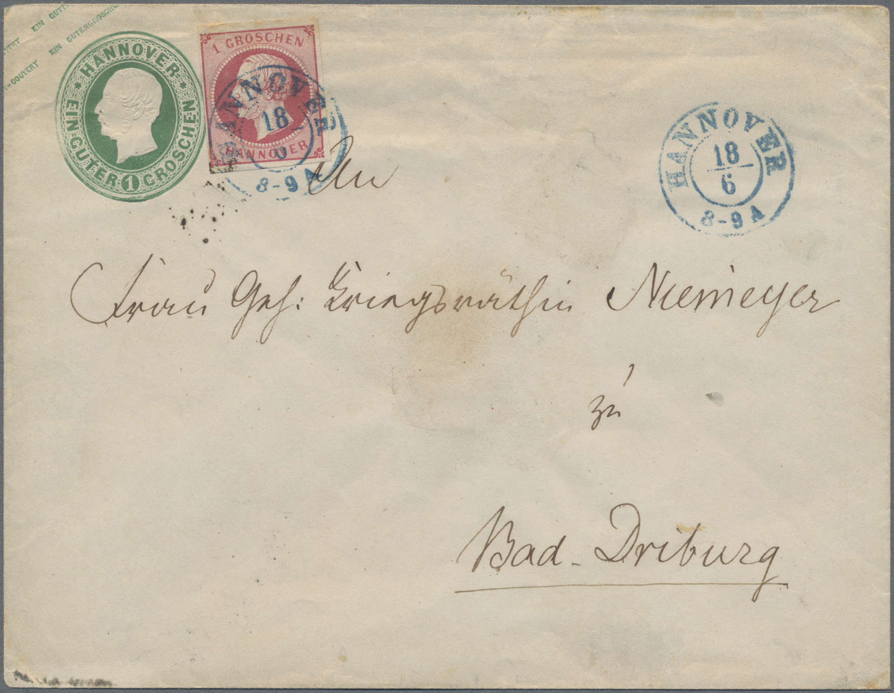 Lot 02918 - Hannover - Ganzsachen - Auktionshaus Christoph Gärtner GmbH & Co. KG 53rd AUCTION - Day 3 Germany Lot 02918 - Hannover - Ganzsachen - Auktionshaus Christoph Gärtner GmbH & Co. KG 53rd AUCTION - Day 3 Germany