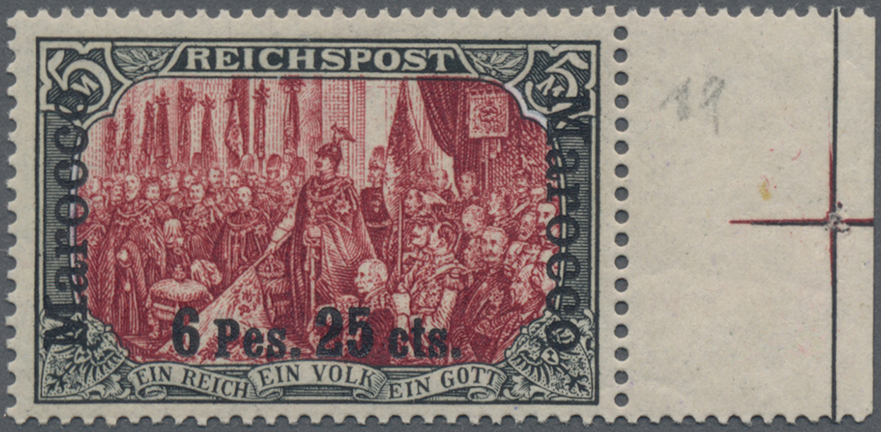 Lot 05591 - deutsche post in marokko - Auktionshaus Christoph Gärtner GmbH & Co. KG 57th AUCTION - Day 3 Lot 05591 - deutsche post in marokko - Auktionshaus Christoph Gärtner GmbH & Co. KG 57th AUCTION - Day 3