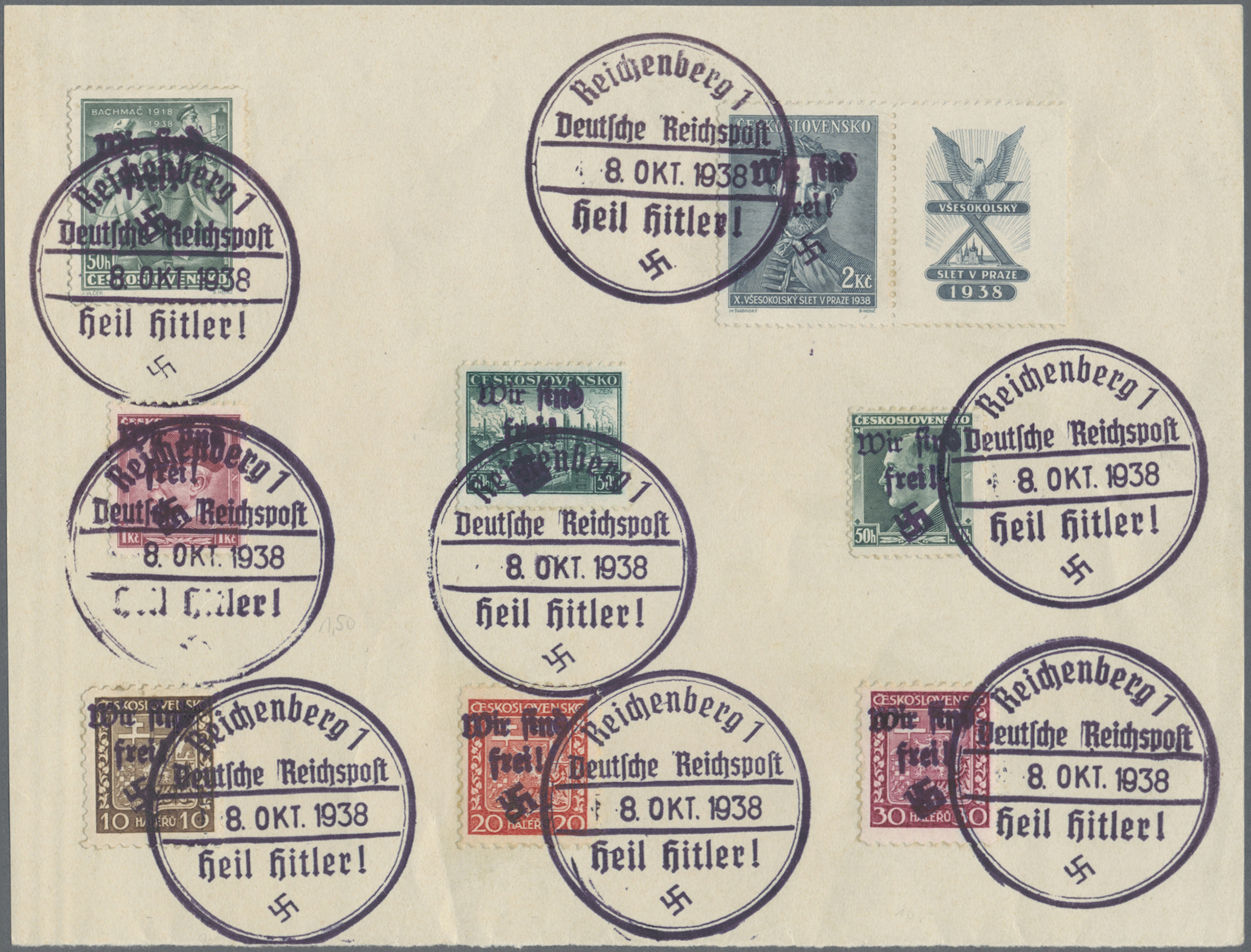 Lot 05961 - Sudetenland - Reichenberg - Auktionshaus Christoph Gärtner GmbH & Co. KG 58th AUCTION - Day 2 Lot 05961 - Sudetenland - Reichenberg - Auktionshaus Christoph Gärtner GmbH & Co. KG 58th AUCTION - Day 2