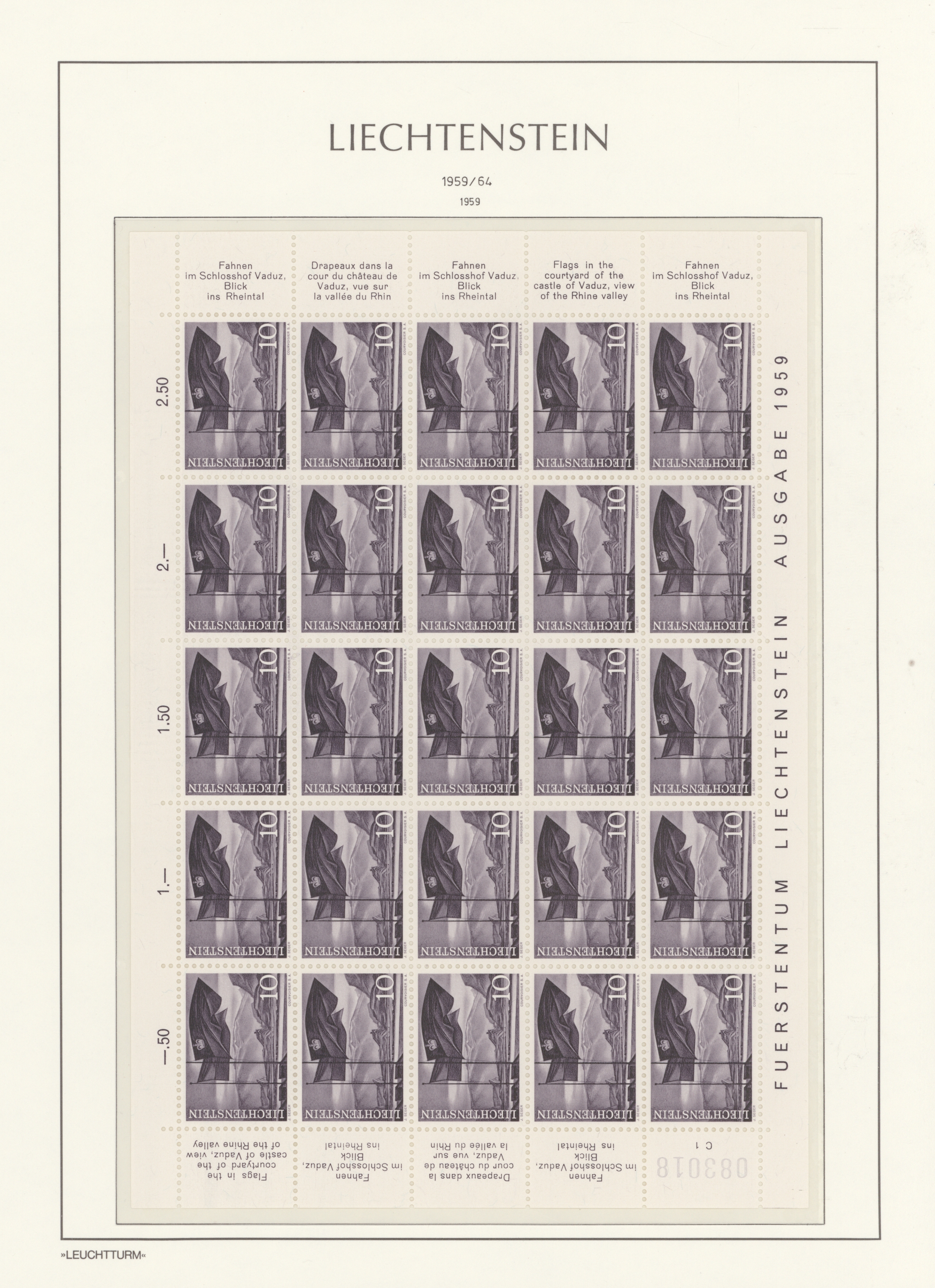 Lot 03734 - Liechtenstein - Auktionshaus Christoph Gärtner GmbH & Co. KG 57th AUCTION - Day 2 Lot 03734 - Liechtenstein - Auktionshaus Christoph Gärtner GmbH & Co. KG 57th AUCTION - Day 2