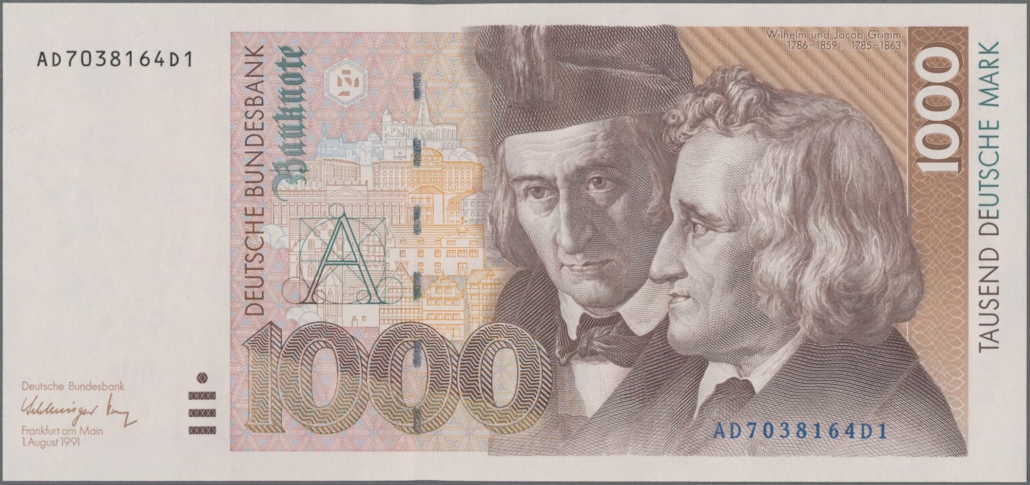 Lot 1765 - Deutschland - Bank Deutscher Länder + Bundesrepublik Deutschland | Banknoten  -  Auktionshaus Christoph Gärtner GmbH & Co. KG 58th AUCTION - Day 1