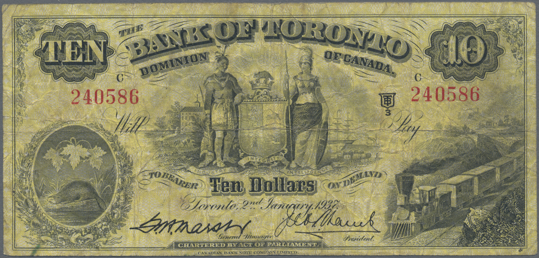 Lot 01283 - Canada | Banknoten - Auktionshaus Christoph Gärtner GmbH & Co. KG Sale #45 Banknotes Worldwide Lot 01283 - Canada | Banknoten - Auktionshaus Christoph Gärtner GmbH & Co. KG Sale #45 Banknotes Worldwide