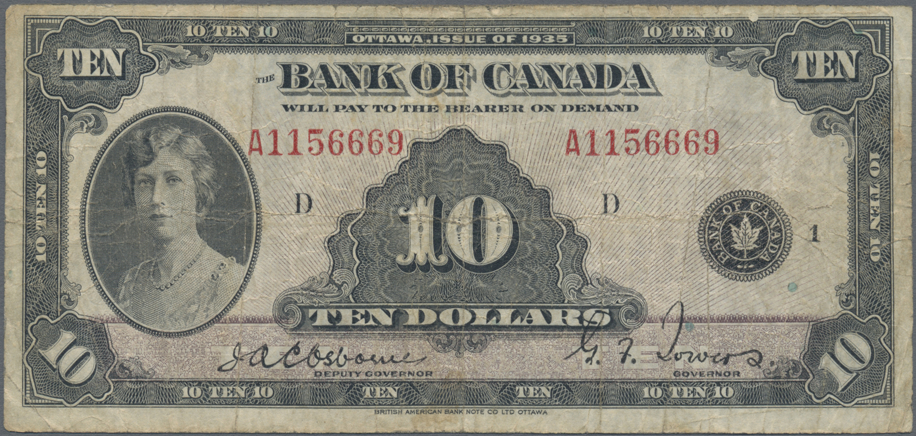 Lot 01276 - Canada | Banknoten - Auktionshaus Christoph Gärtner GmbH & Co. KG Sale #45 Banknotes Worldwide Lot 01276 - Canada | Banknoten - Auktionshaus Christoph Gärtner GmbH & Co. KG Sale #45 Banknotes Worldwide