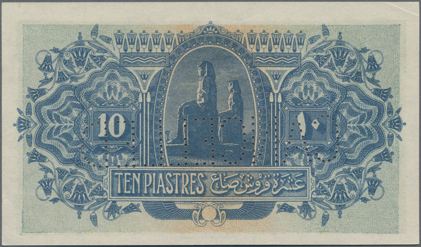 Lot 00101 - Egypt / Ägypten | Banknoten  -  Auktionshaus Christoph Gärtner GmbH & Co. KG 54th AUCTION - Day 1 Coins & Banknotes