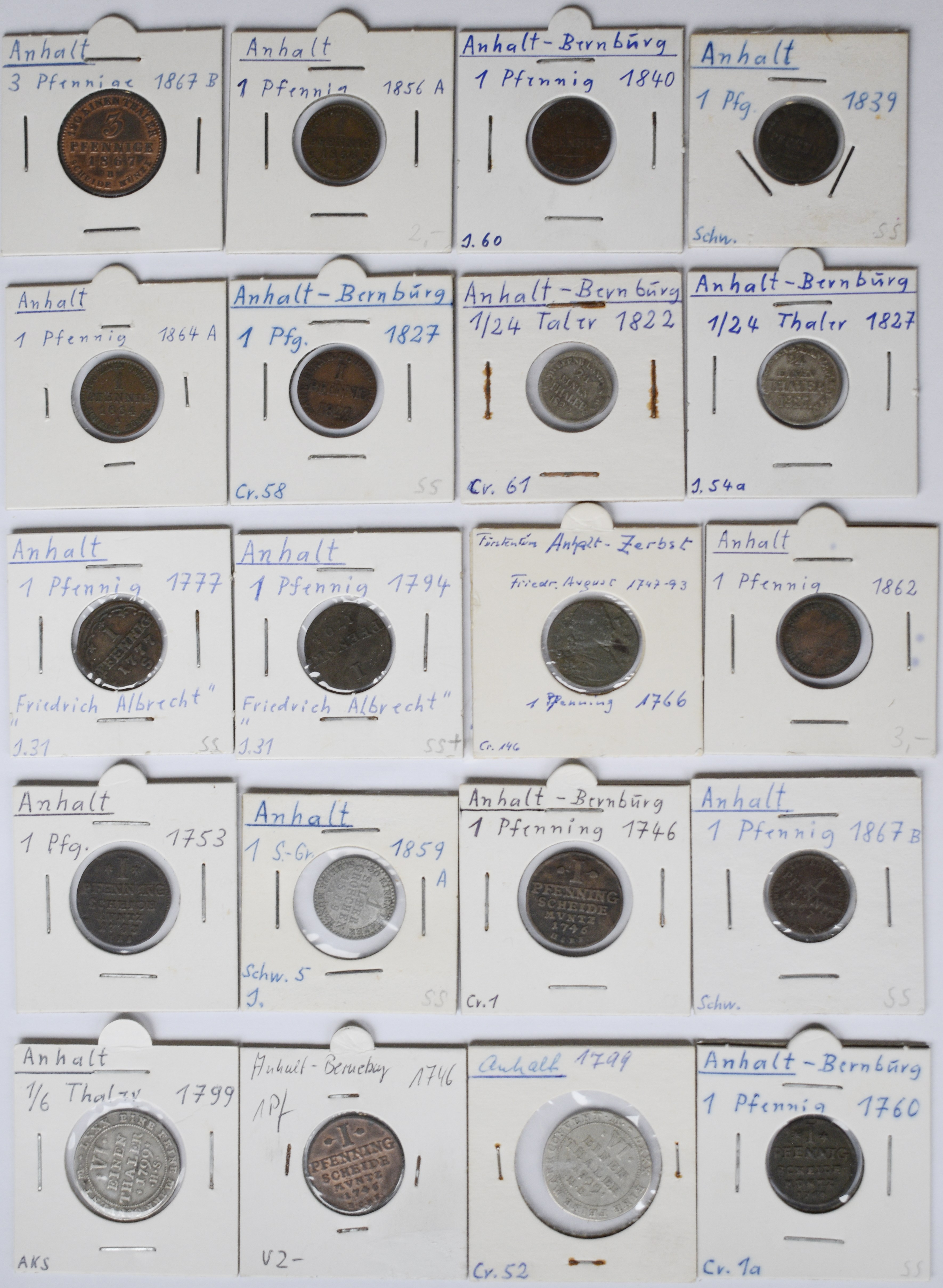 Lot 13443 - Anhalt-Bernburg | Altdeutschland und RDR 1800 - 1871  -  Auktionshaus Christoph Gärtner GmbH & Co. KG 53rd AUCTION - Day 6 Coins & Banknotes