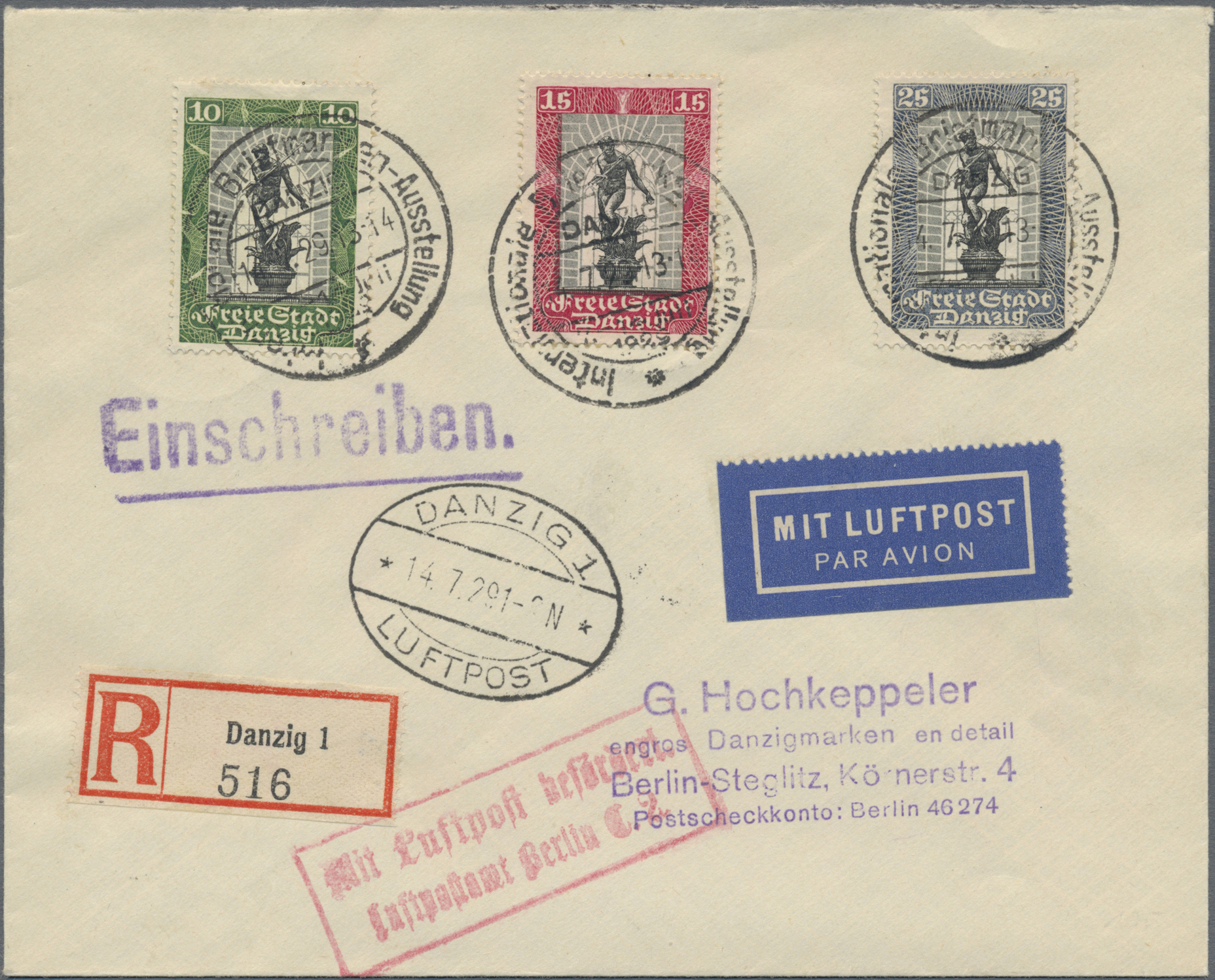 Lot 05884 - danzig - Auktionshaus Christoph Gärtner GmbH & Co. KG 58th AUCTION - Day 2 Lot 05884 - danzig - Auktionshaus Christoph Gärtner GmbH & Co. KG 58th AUCTION - Day 2