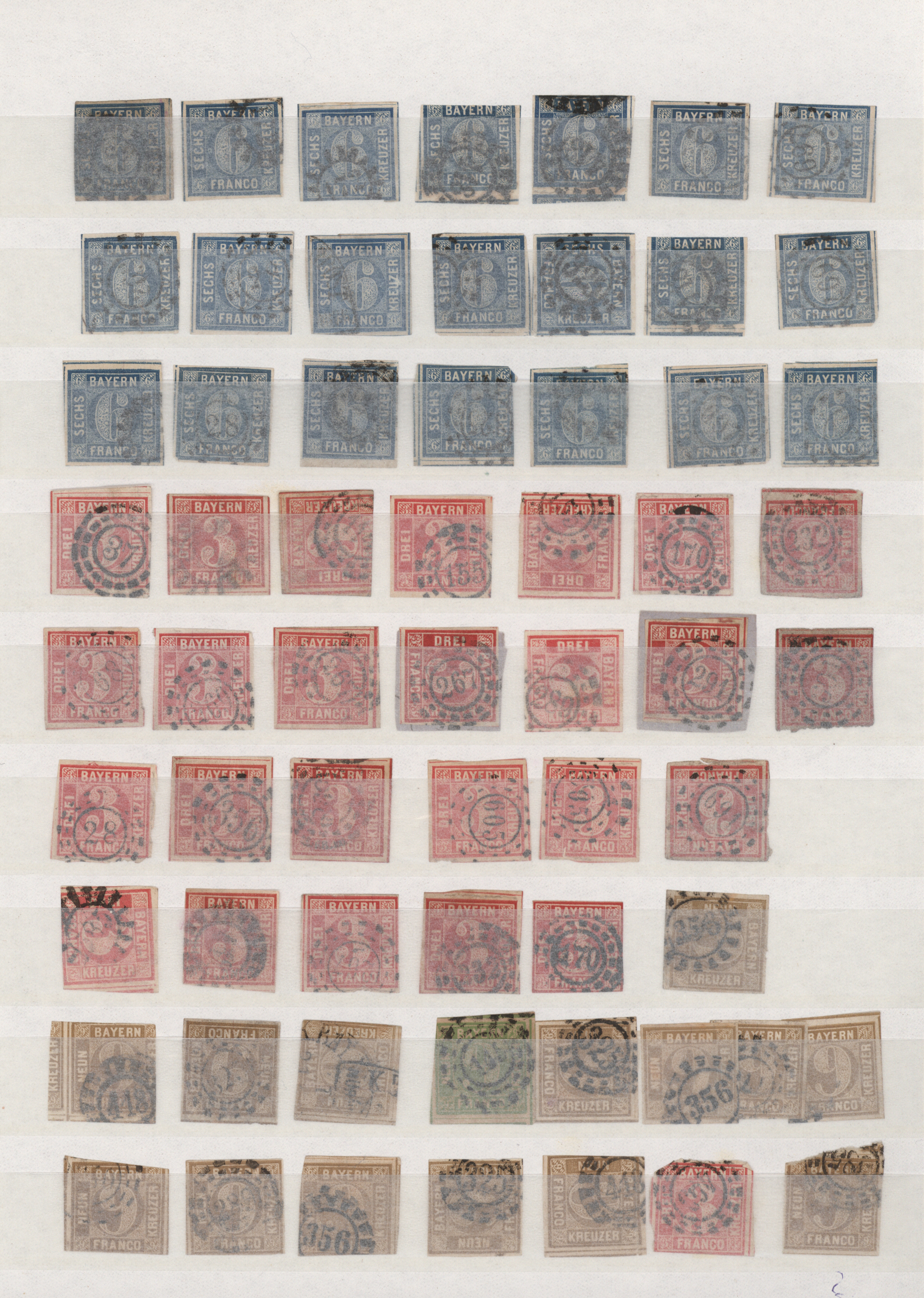 Lot 10185 - Bayern - Marken und Briefe - Auktionshaus Christoph Gärtner GmbH & Co. KG 57th AUCTION - Day 5 Lot 10185 - Bayern - Marken und Briefe - Auktionshaus Christoph Gärtner GmbH & Co. KG 57th AUCTION - Day 5