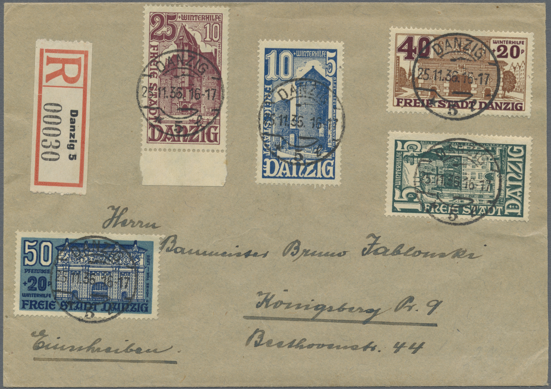 Lot 05890 - danzig - Auktionshaus Christoph Gärtner GmbH & Co. KG 58th AUCTION - Day 2 Lot 05890 - danzig - Auktionshaus Christoph Gärtner GmbH & Co. KG 58th AUCTION - Day 2