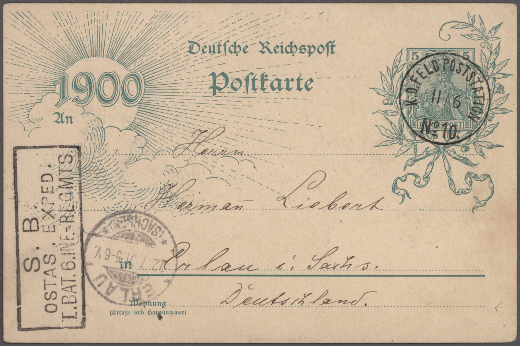 Lot 10957 - deutsche auslandspostämter - Auktionshaus Christoph Gärtner GmbH & Co. KG 57th AUCTION - Day 5 Lot 10957 - deutsche auslandspostämter - Auktionshaus Christoph Gärtner GmbH & Co. KG 57th AUCTION - Day 5