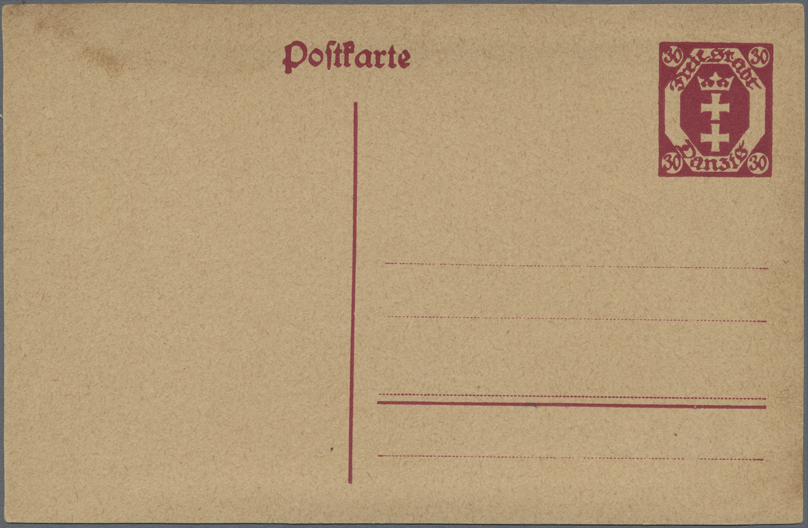Lot 05918 - Danzig - Ganzsachen - Auktionshaus Christoph Gärtner GmbH & Co. KG 58th AUCTION - Day 2 Lot 05918 - Danzig - Ganzsachen - Auktionshaus Christoph Gärtner GmbH & Co. KG 58th AUCTION - Day 2