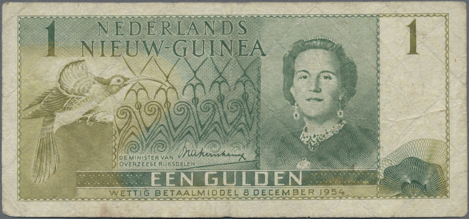 Lot 14221 - Netherlands New Guinea / Niederländisch Neu Guinea | Banknoten - Auktionshaus Christoph Gärtner GmbH & Co. KG 53rd AUCTION - Day 6 Coins & Banknotes Lot 14221 - Netherlands New Guinea / Niederländisch Neu Guinea | Banknoten - Auktionshaus Christoph Gärtner GmbH & Co. KG 53rd AUCTION - Day 6 Coins & Banknotes