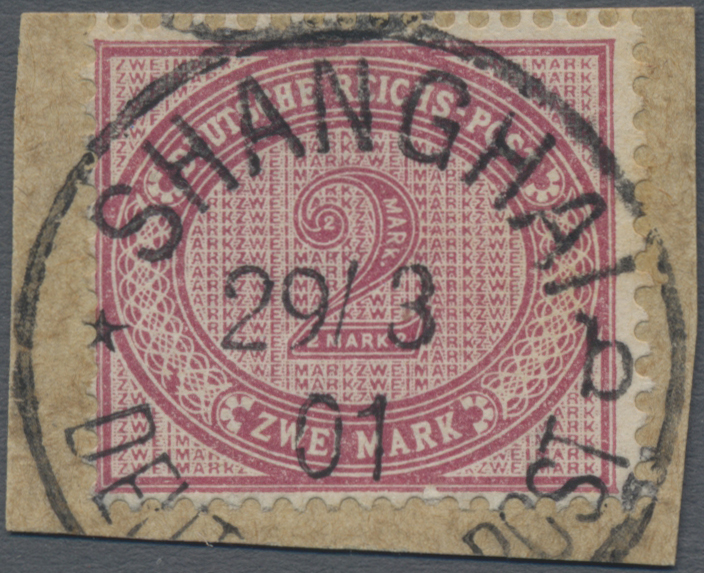 Lot 05560 - deutsche post in china - vorläufer - Auktionshaus Christoph Gärtner GmbH & Co. KG 57th AUCTION - Day 3 Lot 05560 - deutsche post in china - vorläufer - Auktionshaus Christoph Gärtner GmbH & Co. KG 57th AUCTION - Day 3