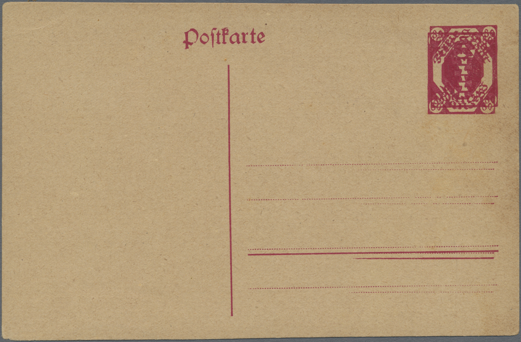 Lot 05923 - Danzig - Ganzsachen - Auktionshaus Christoph Gärtner GmbH & Co. KG 58th AUCTION - Day 2 Lot 05923 - Danzig - Ganzsachen - Auktionshaus Christoph Gärtner GmbH & Co. KG 58th AUCTION - Day 2