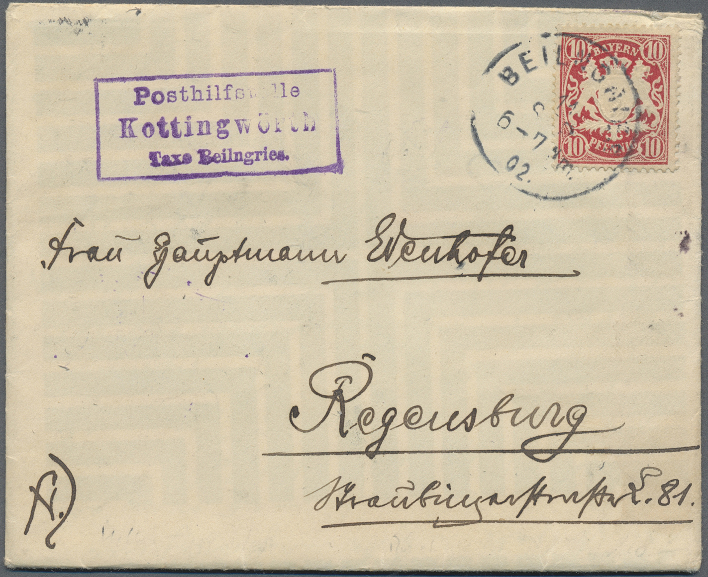 Lot 36216 - Bayern - Ortsstempel  -  Auktionshaus Christoph Gärtner GmbH & Co. KG Sale #44 Collections Germany