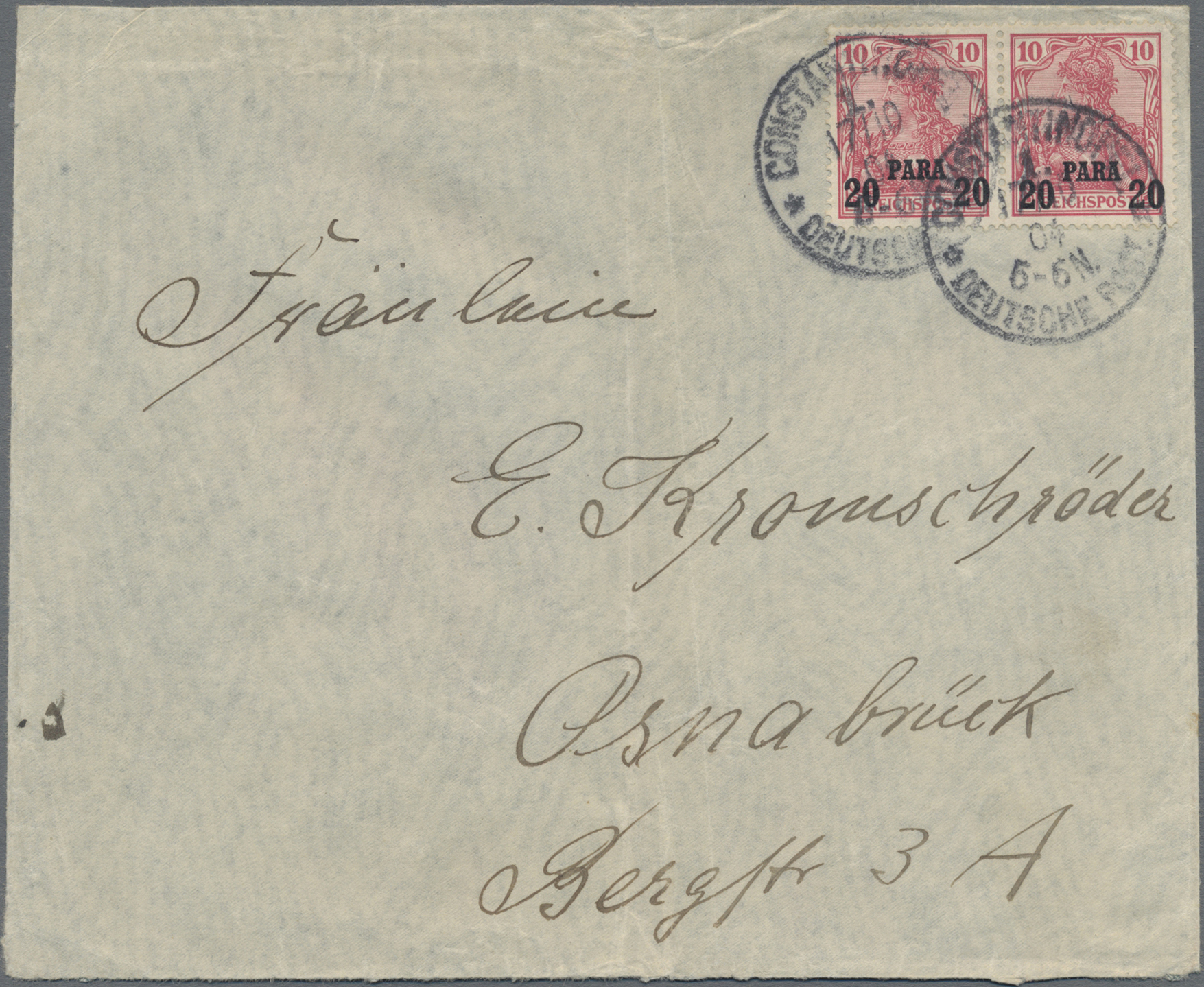 Lot 05622 - deutsche post in der türkei - Auktionshaus Christoph Gärtner GmbH & Co. KG 57th AUCTION - Day 3 Lot 05622 - deutsche post in der türkei - Auktionshaus Christoph Gärtner GmbH & Co. KG 57th AUCTION - Day 3