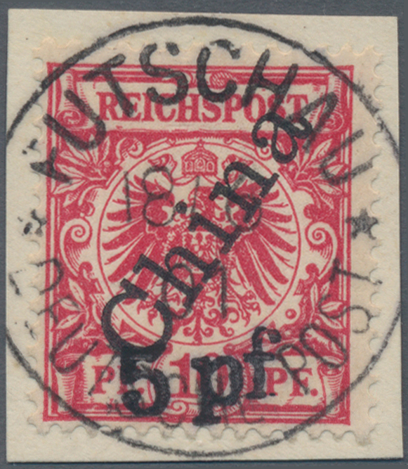 Lot 05416 - deutsche post in china  -  Auktionshaus Christoph Gärtner GmbH & Co. KG 58th AUCTION - Day 2