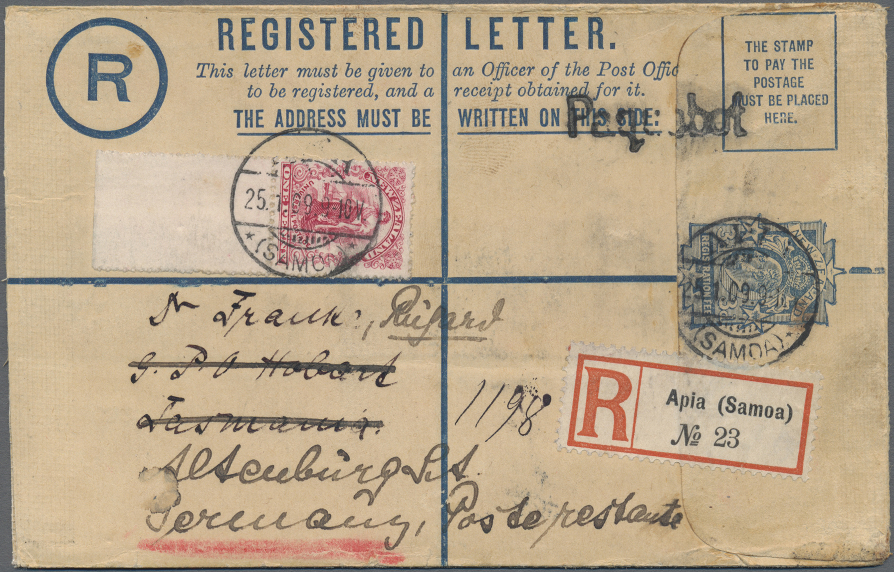 Lot 1362 - Deutsche Kolonien - Samoa - Besonderheiten  -   Auction #211