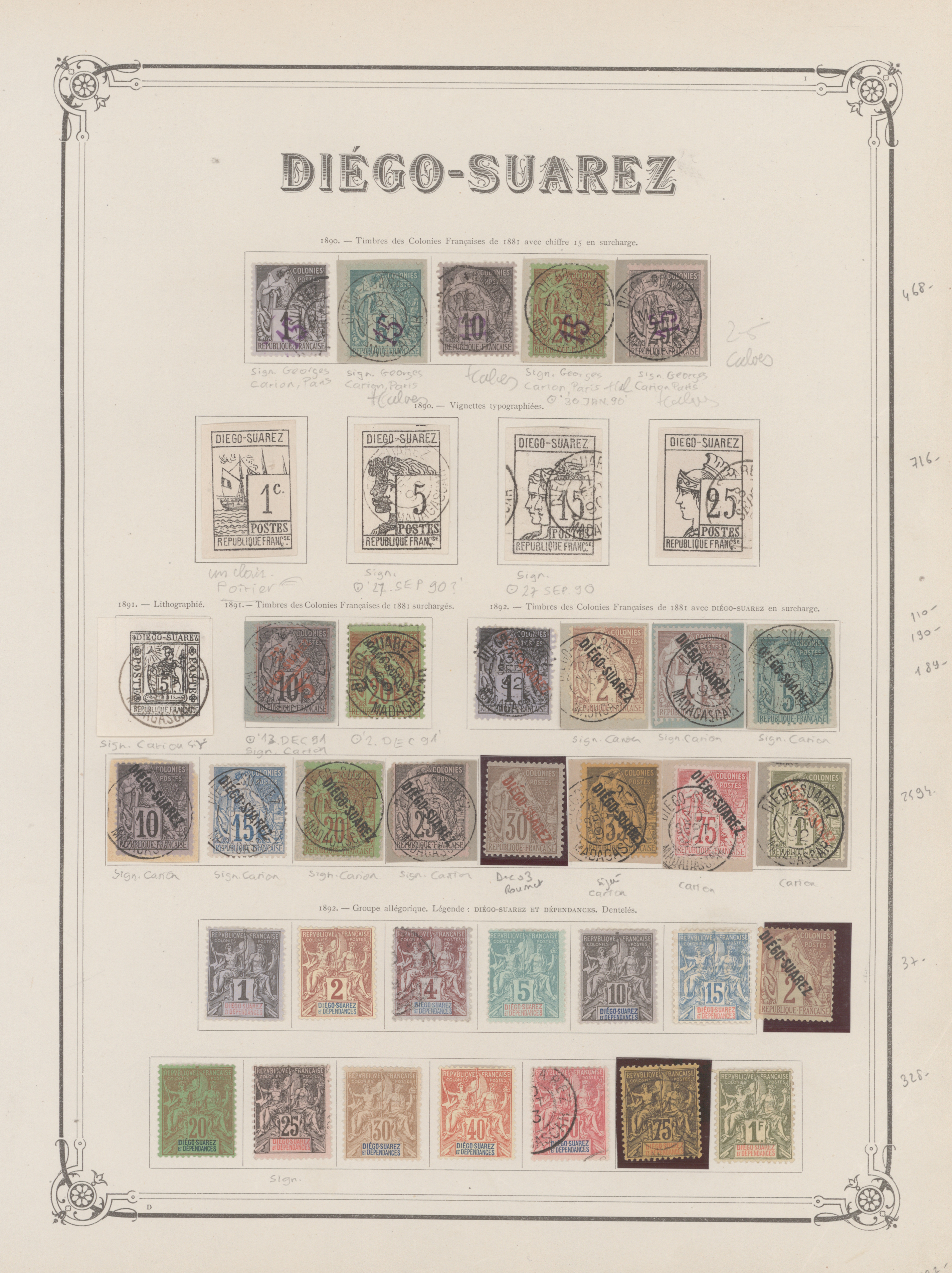 Lot 07246 - diego suarez - Auktionshaus Christoph Gärtner GmbH & Co. KG 57th AUCTION - Day 4 Lot 07246 - diego suarez - Auktionshaus Christoph Gärtner GmbH & Co. KG 57th AUCTION - Day 4