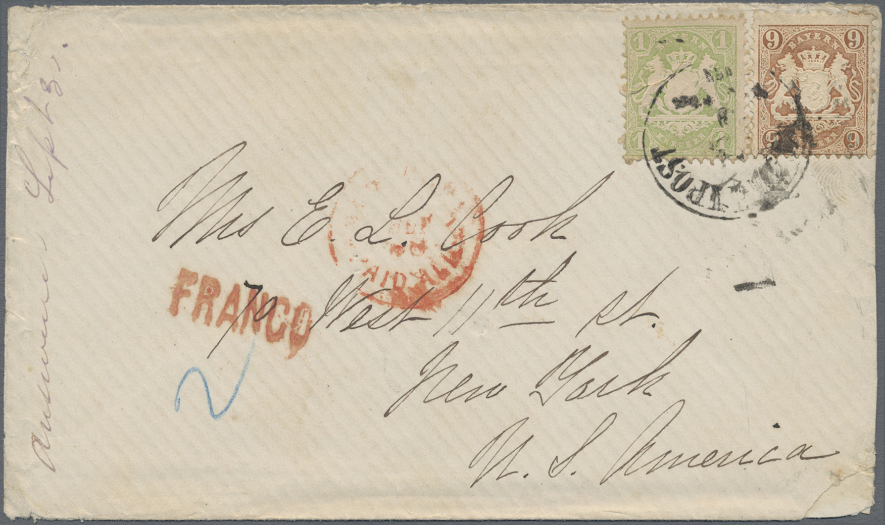 Lot 04572 - Bayern - Marken und Briefe  -  Auktionshaus Christoph Gärtner GmbH & Co. KG 57th AUCTION - Day 3