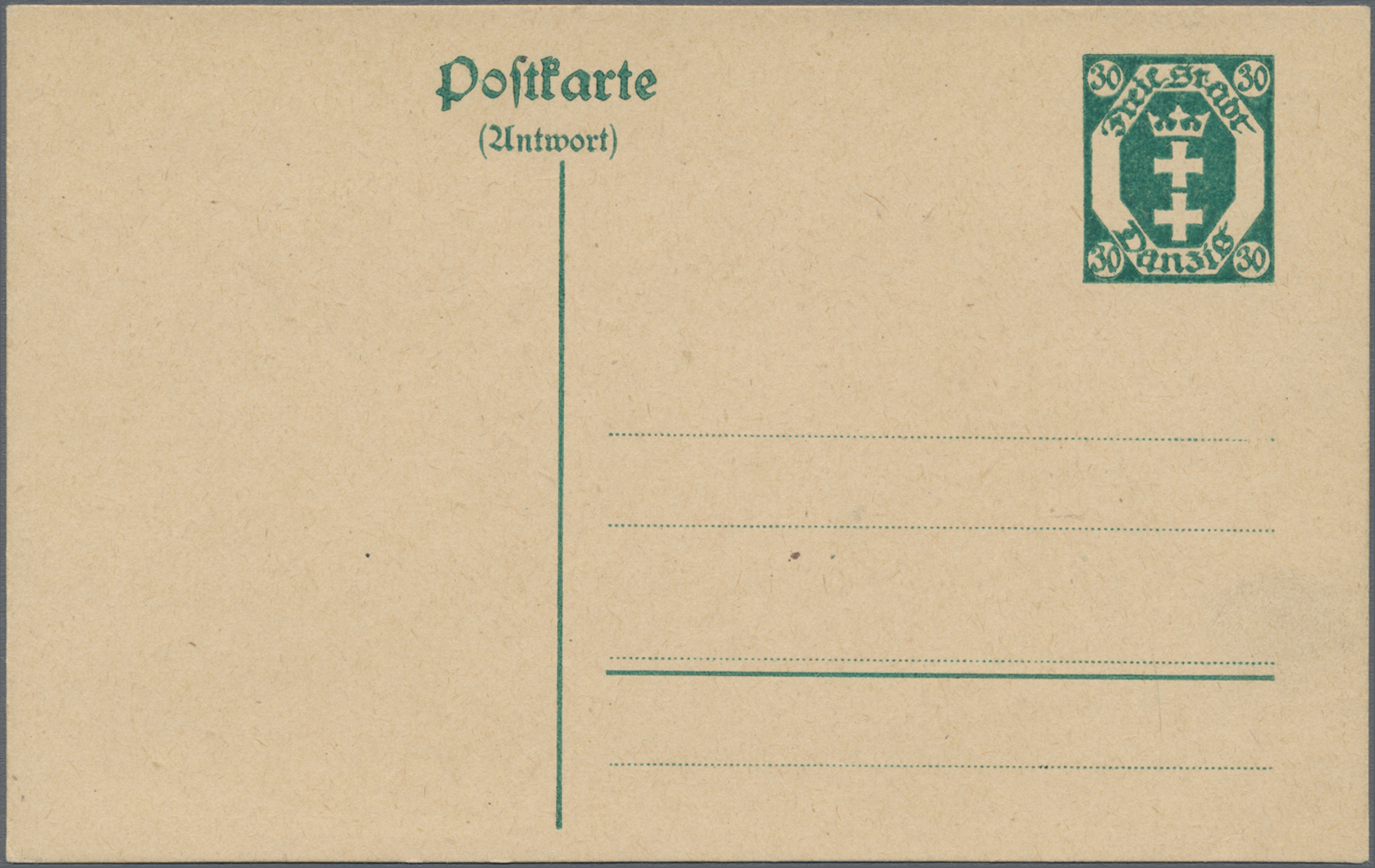 Lot 05919 - Danzig - Ganzsachen - Auktionshaus Christoph Gärtner GmbH & Co. KG 58th AUCTION - Day 2 Lot 05919 - Danzig - Ganzsachen - Auktionshaus Christoph Gärtner GmbH & Co. KG 58th AUCTION - Day 2