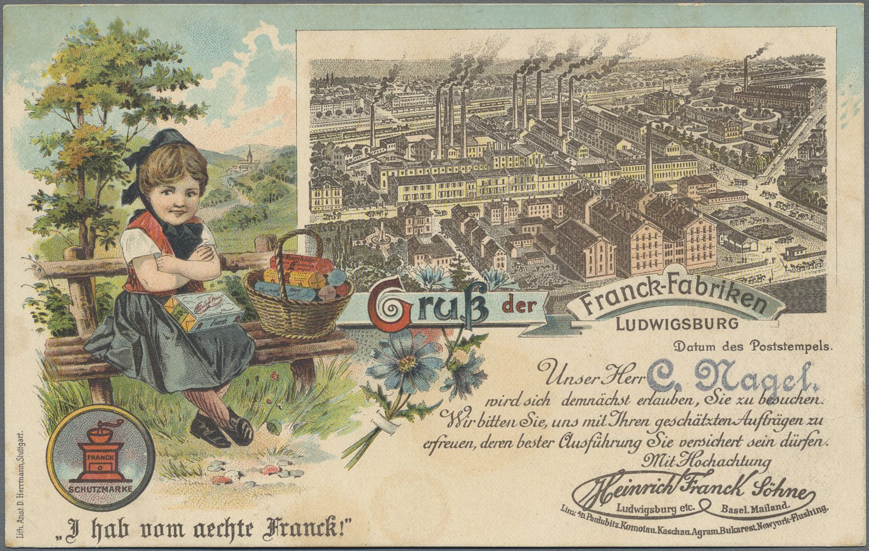 Stamp Auction Ansichtskarten BadenWürttemberg 54th AUCTION Day