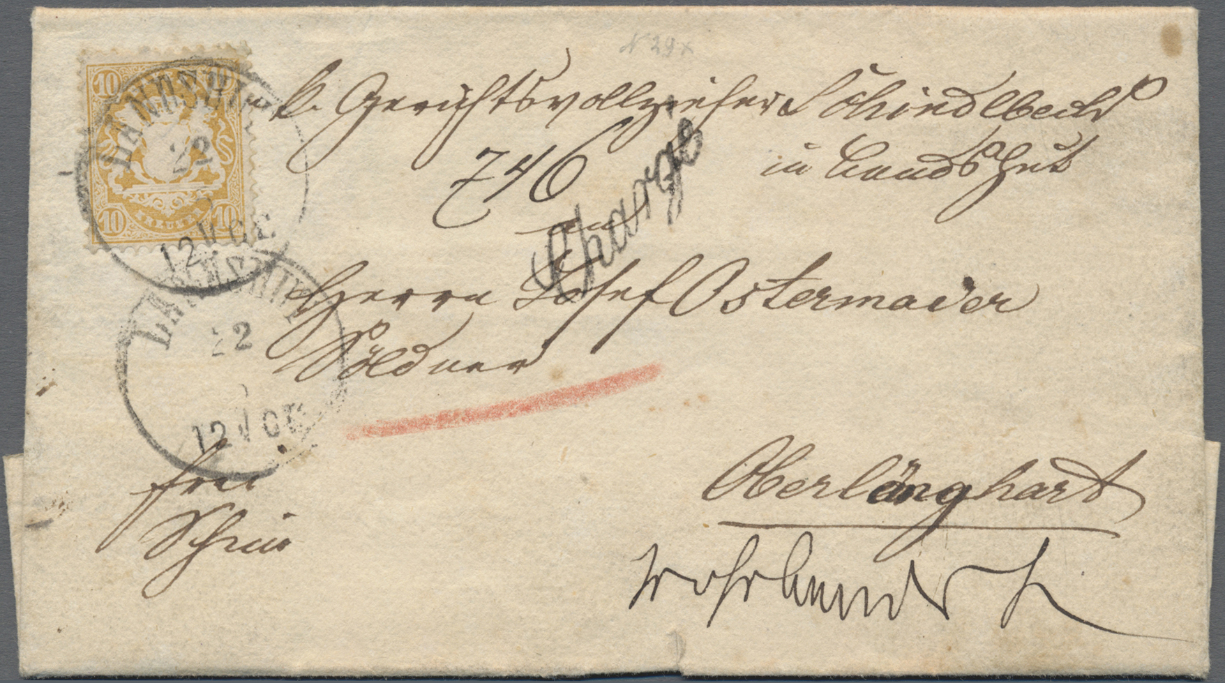 Lot 04574 - Bayern - Marken und Briefe  -  Auktionshaus Christoph Gärtner GmbH & Co. KG 57th AUCTION - Day 3