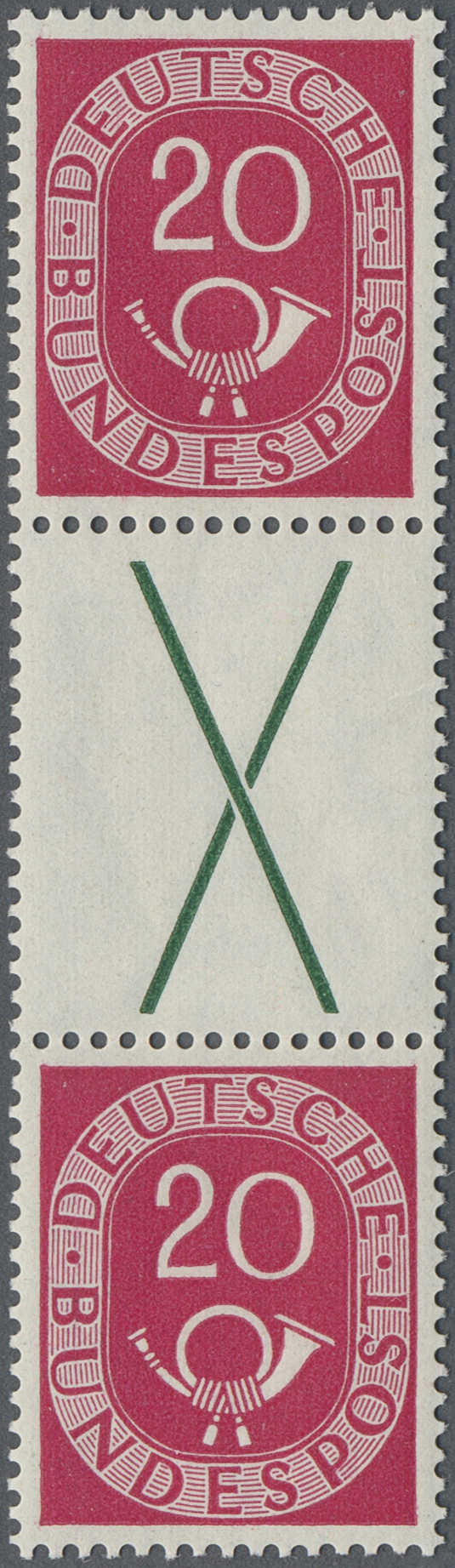 Lot 06734 - Bundesrepublik - Zusammendrucke  -  Auktionshaus Christoph Gärtner GmbH & Co. KG 58th AUCTION - Day 2