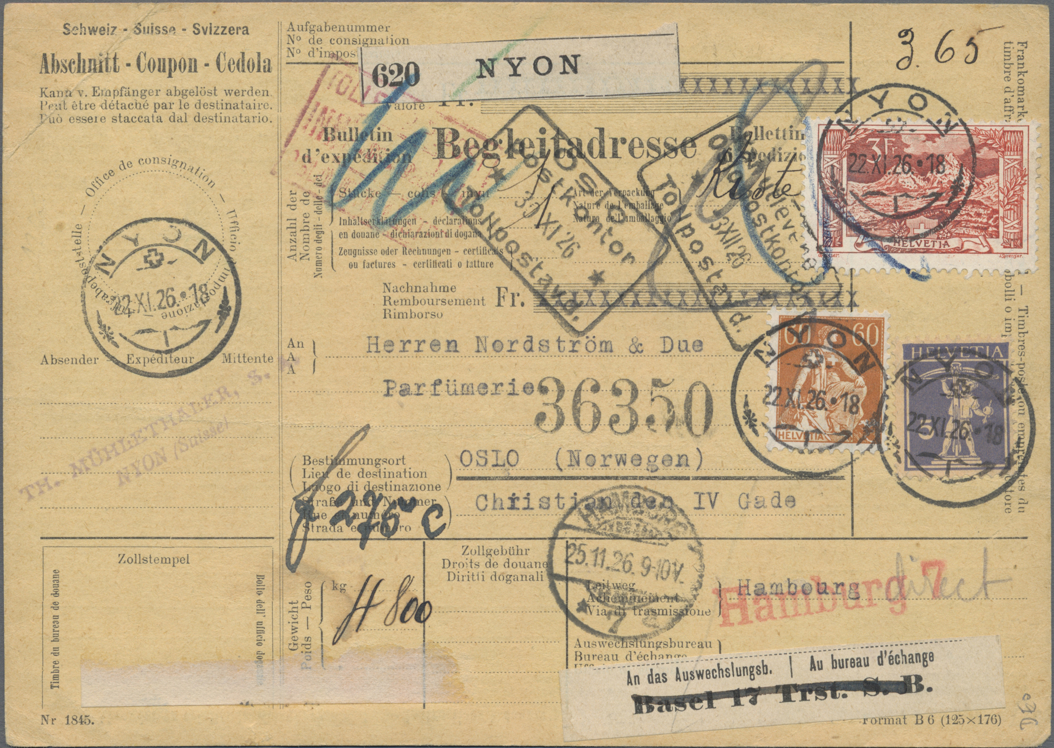 Lot 02535 - schweiz  -  Auktionshaus Christoph Gärtner GmbH & Co. KG 53rd AUCTION - Day 2 Overseas, Europe