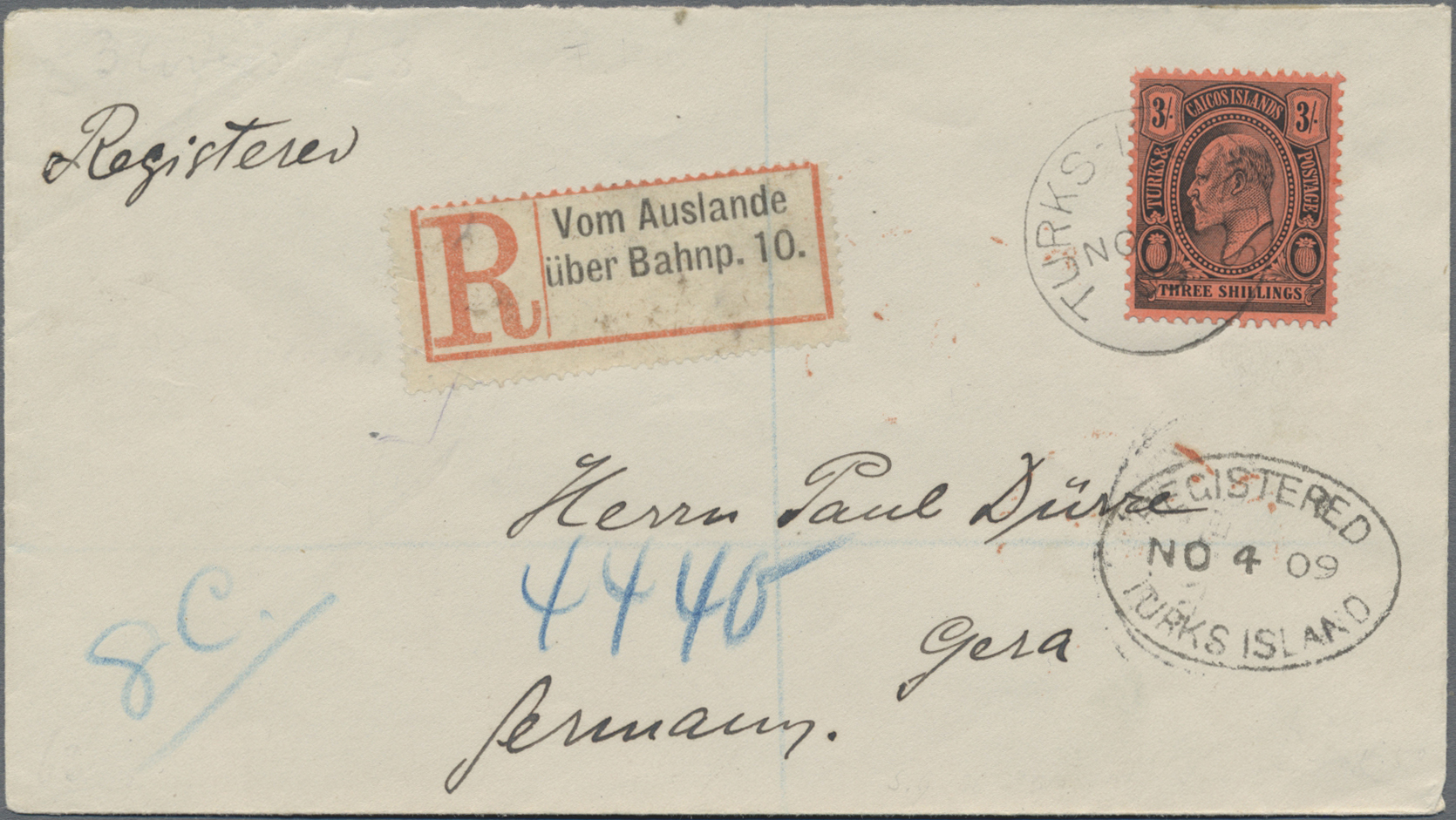 Lot 01670 - turks- und caicos-inseln - Auktionshaus Christoph Gärtner GmbH & Co. KG 53rd AUCTION - Day 2 Overseas, Europe Lot 01670 - turks- und caicos-inseln - Auktionshaus Christoph Gärtner GmbH & Co. KG 53rd AUCTION - Day 2 Overseas, Europe