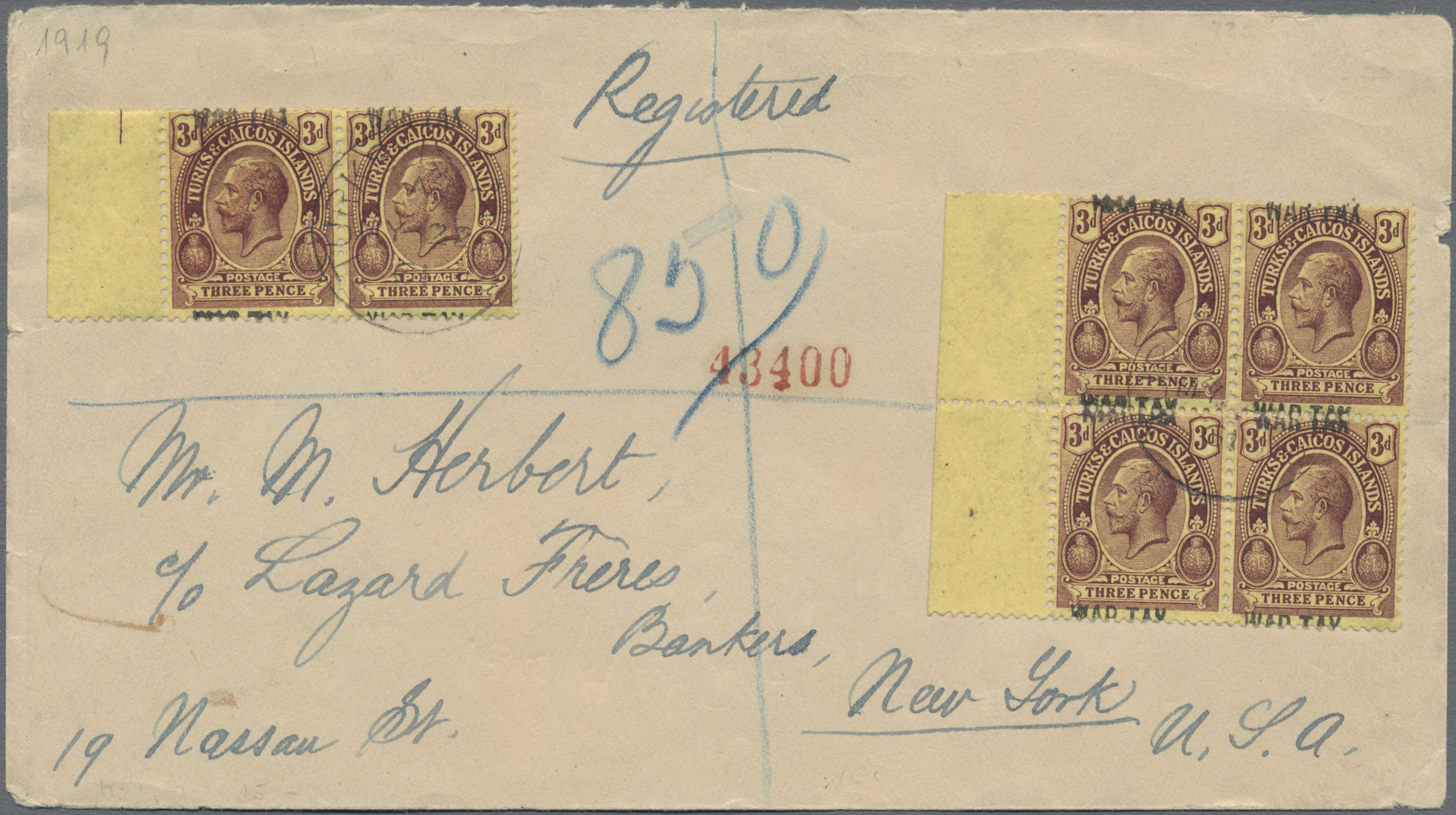 Lot 01674 - turks- und caicos-inseln - Auktionshaus Christoph Gärtner GmbH & Co. KG 53rd AUCTION - Day 2 Overseas, Europe Lot 01674 - turks- und caicos-inseln - Auktionshaus Christoph Gärtner GmbH & Co. KG 53rd AUCTION - Day 2 Overseas, Europe