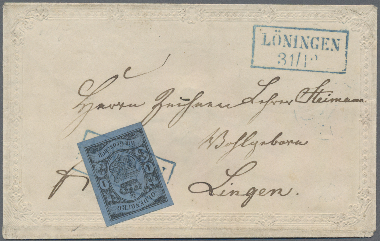 Lot 440 - Oldenburg - Marken und Briefe  -   Auction #211