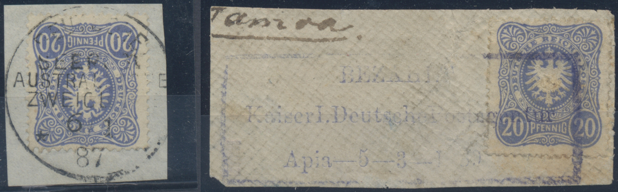 Lot 36954 - Deutsche Kolonien - Samoa  -  Auktionshaus Christoph Gärtner GmbH & Co. KG Sale #44 Collections Germany