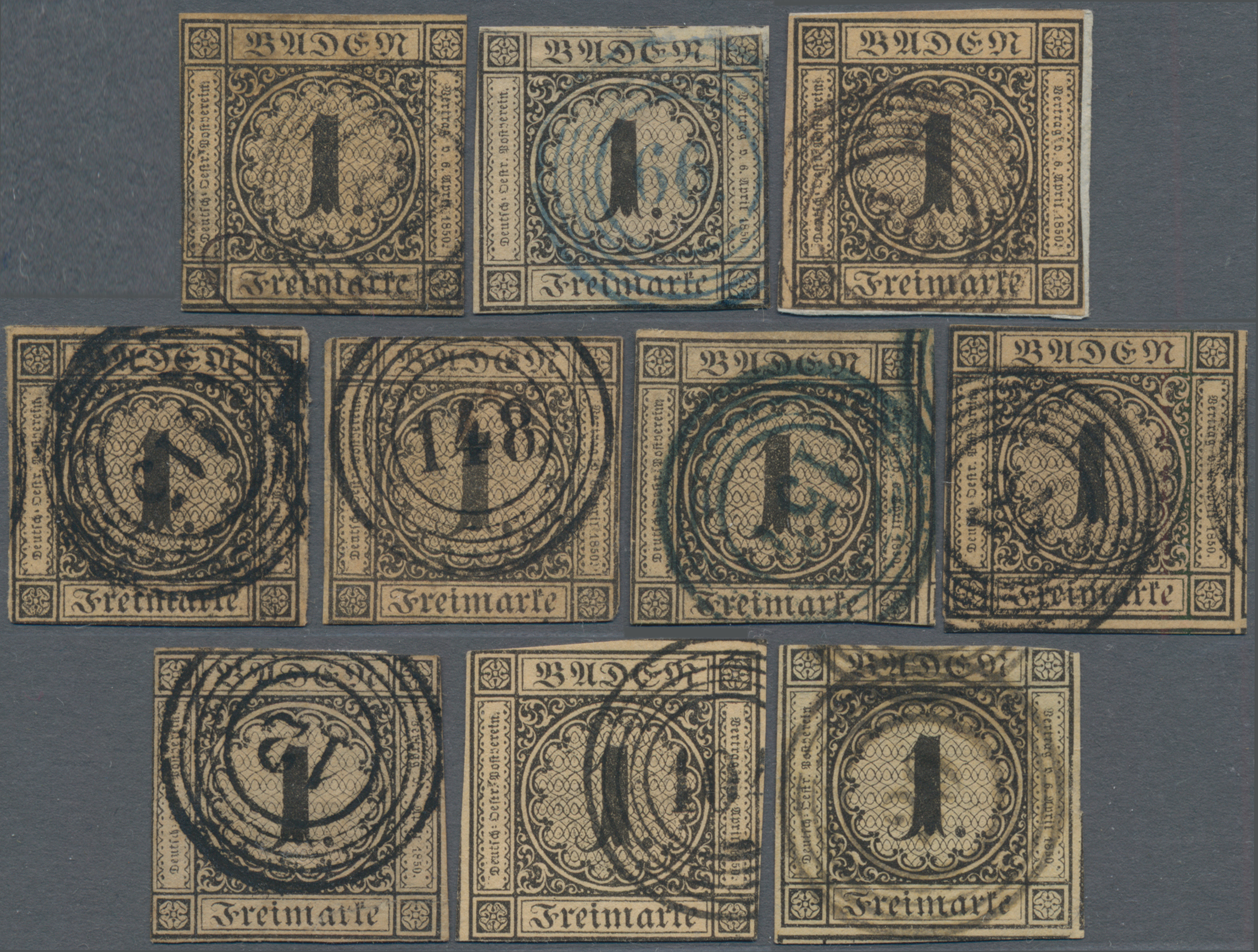 Lot 13643 - Baden - Marken und Briefe  -  Auktionshaus Christoph Gärtner GmbH & Co. KG 58th AUCTION - Day 5
