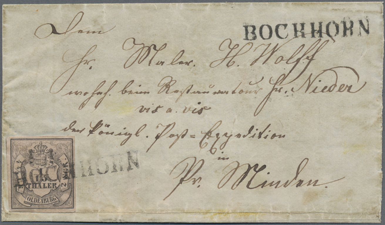 Lot 431 - Oldenburg - Marken und Briefe - Auction #211 Lot 431 - Oldenburg - Marken und Briefe - Auction #211